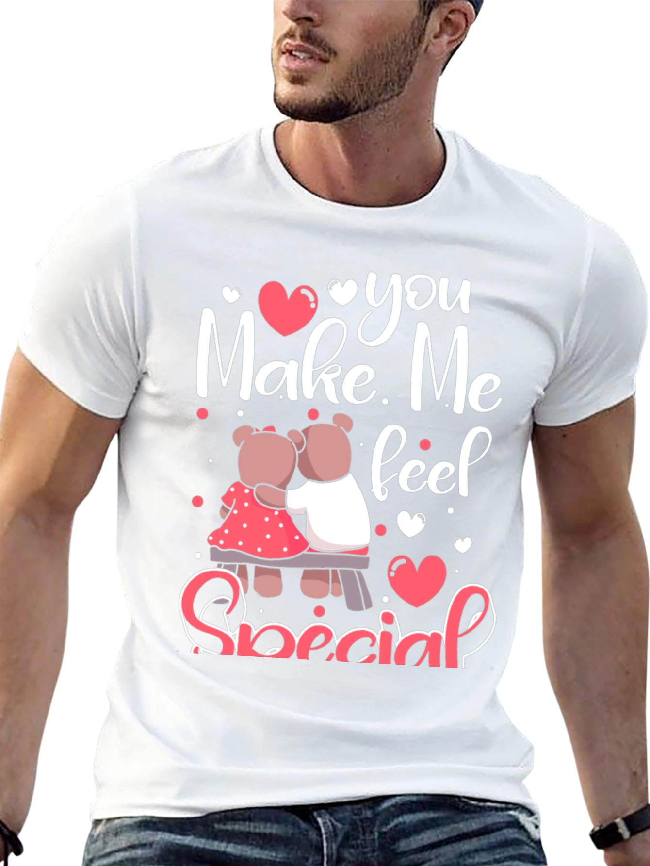You Make Me Feel Special Valentines Day T-Shirt