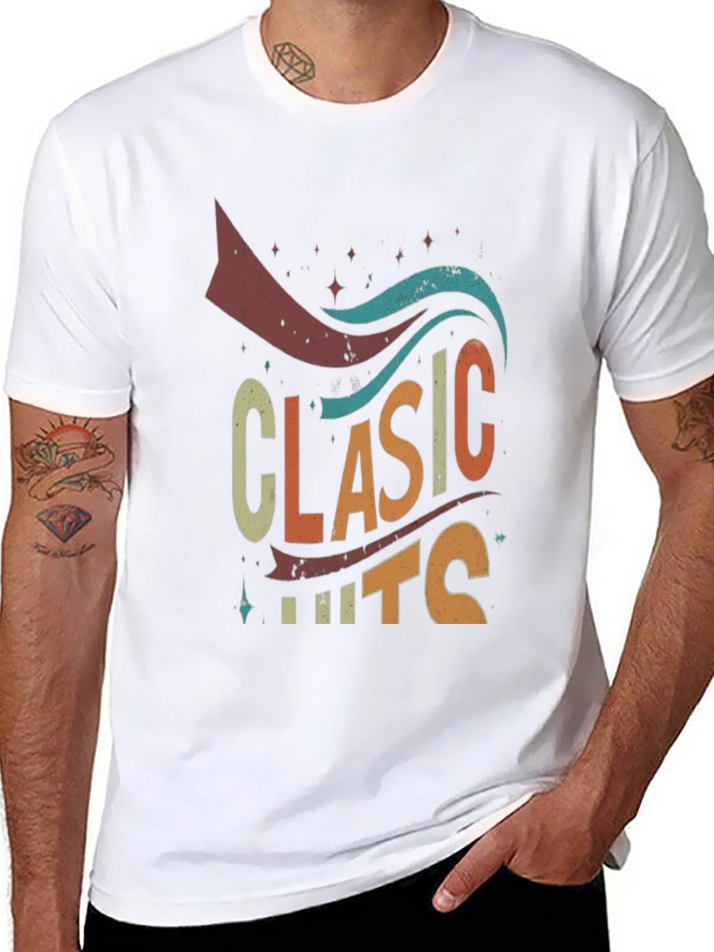 Classic Hits Retro Graphic T-Shirt