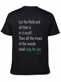 Psalm 96:12 Christian T-Shirt