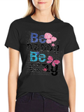 Be Happy Be You Black T-Shirt