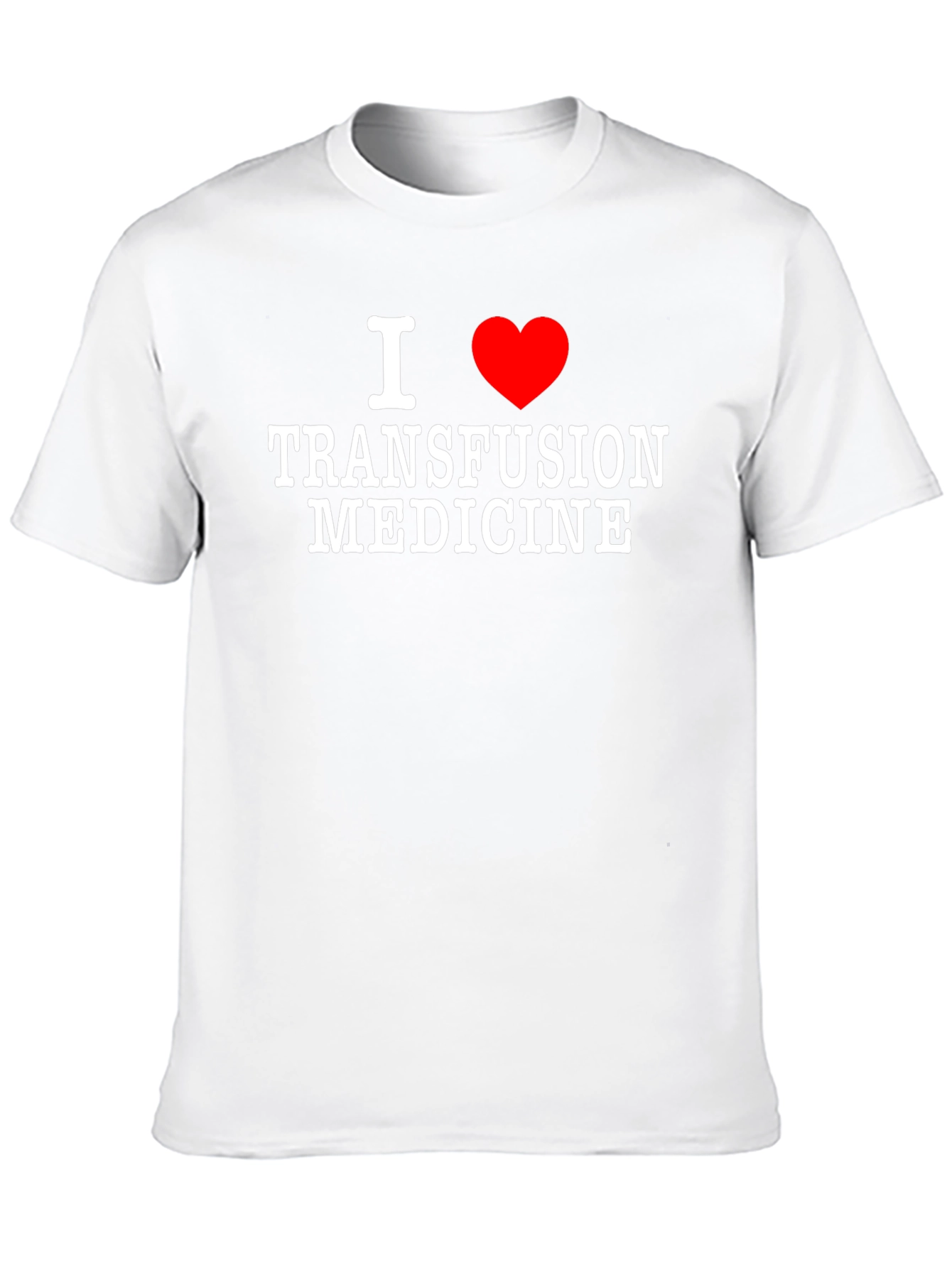 I Heart Transfusion Medicine Tee - Black