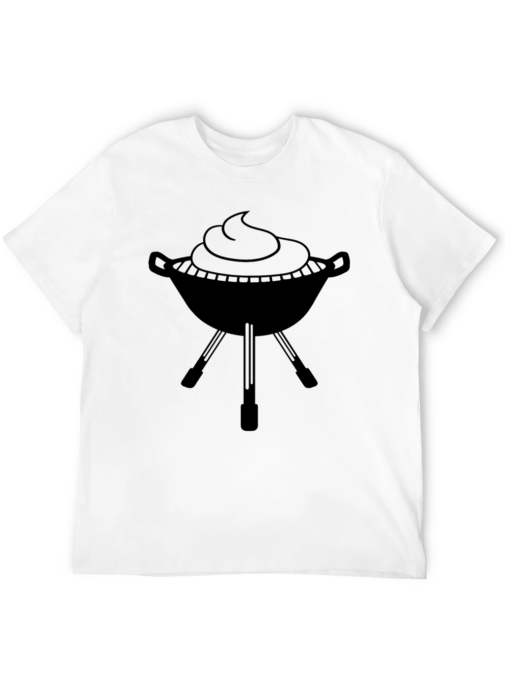 BBQ Grill Graphic Tee - Black