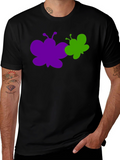 Butterfly Graphic Tee - Stylish Cotton T-Shirt