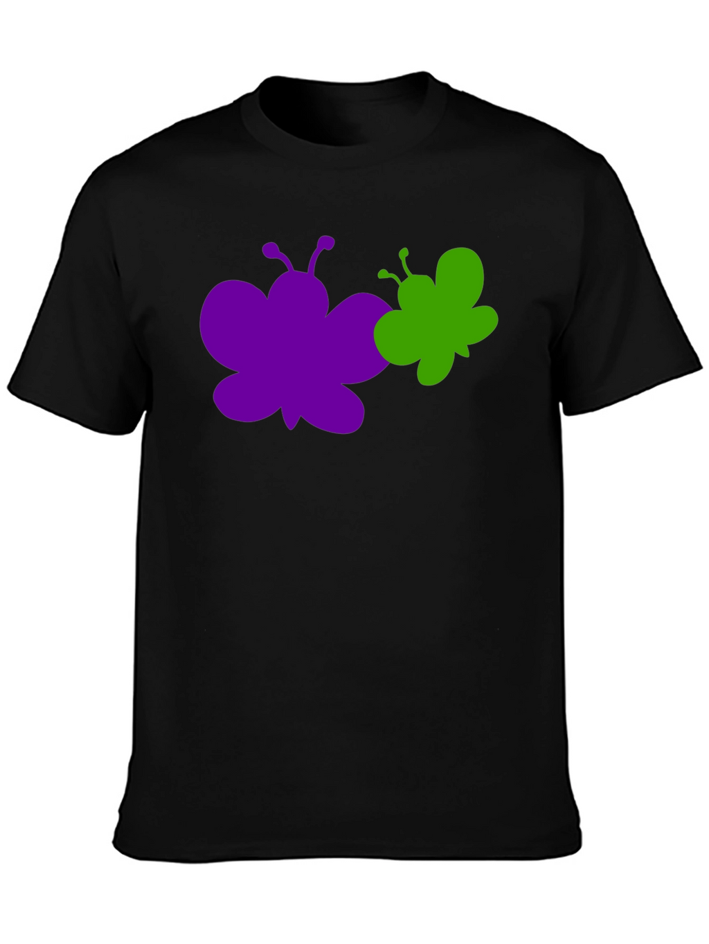 Butterfly Graphic Tee - Stylish Cotton T-Shirt