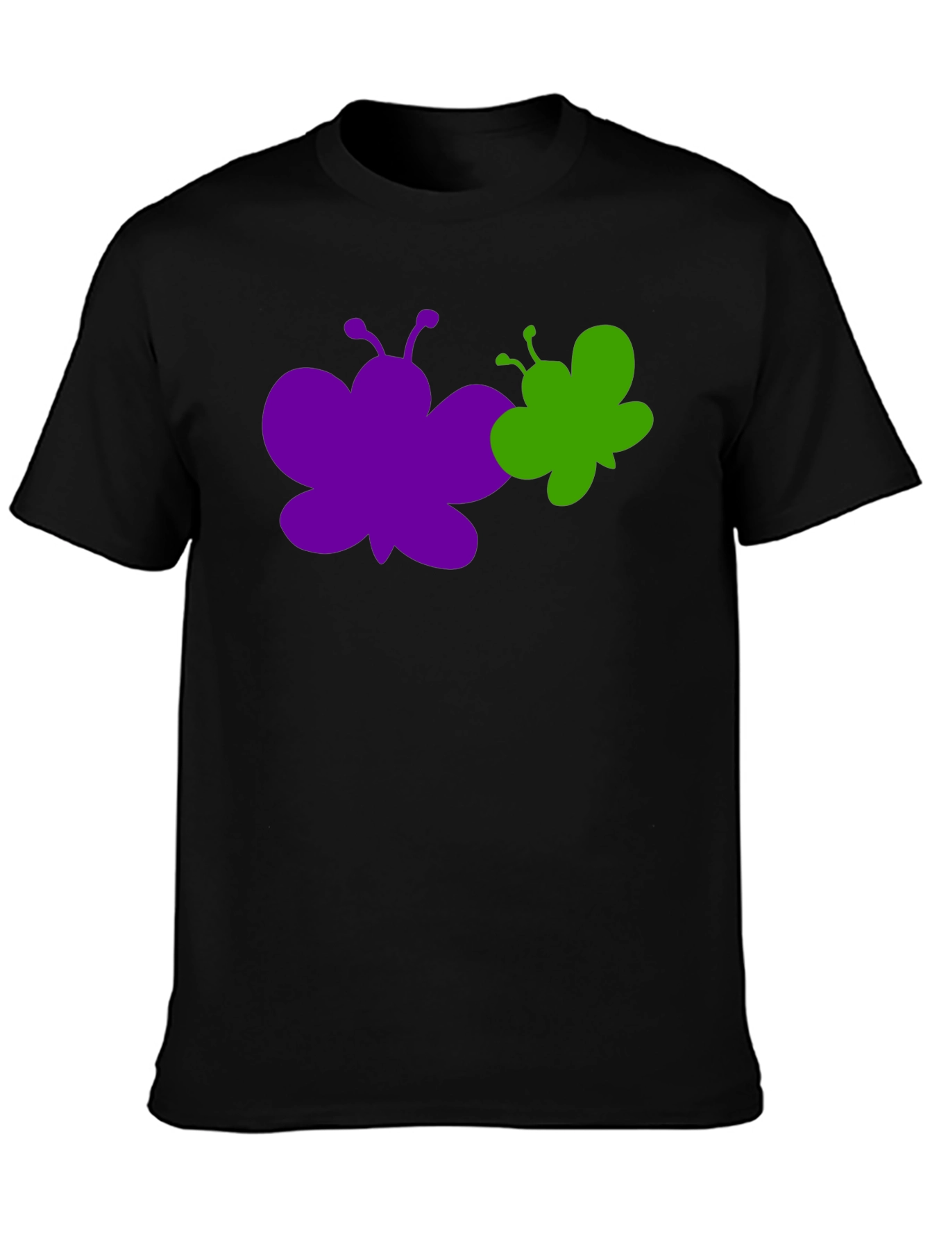 Butterfly Graphic Tee - Stylish Cotton T-Shirt