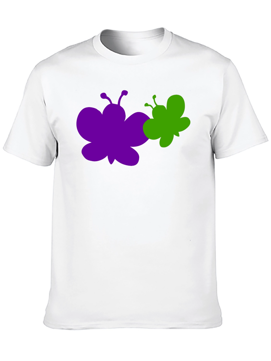 Butterfly Graphic Tee - Stylish Cotton T-Shirt