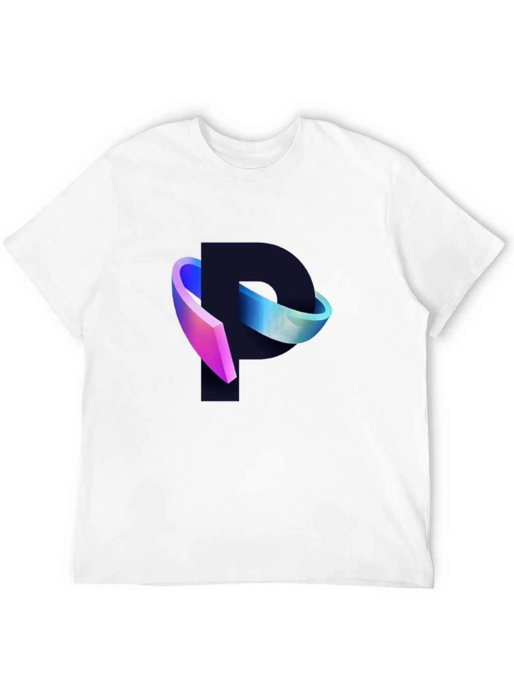 Modern P Logo Black T-Shirt