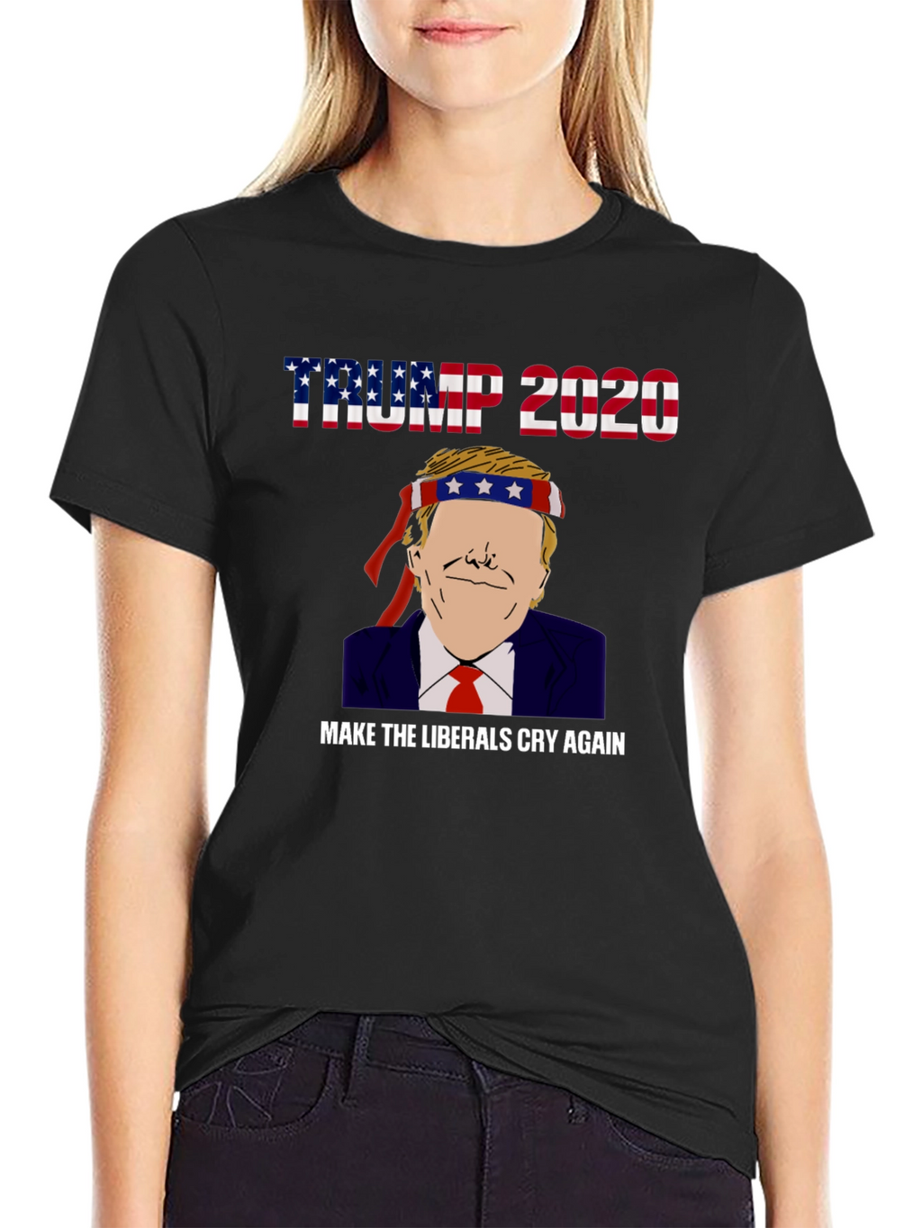 Trump 2020 Make Liberals Cry Graphic Tee