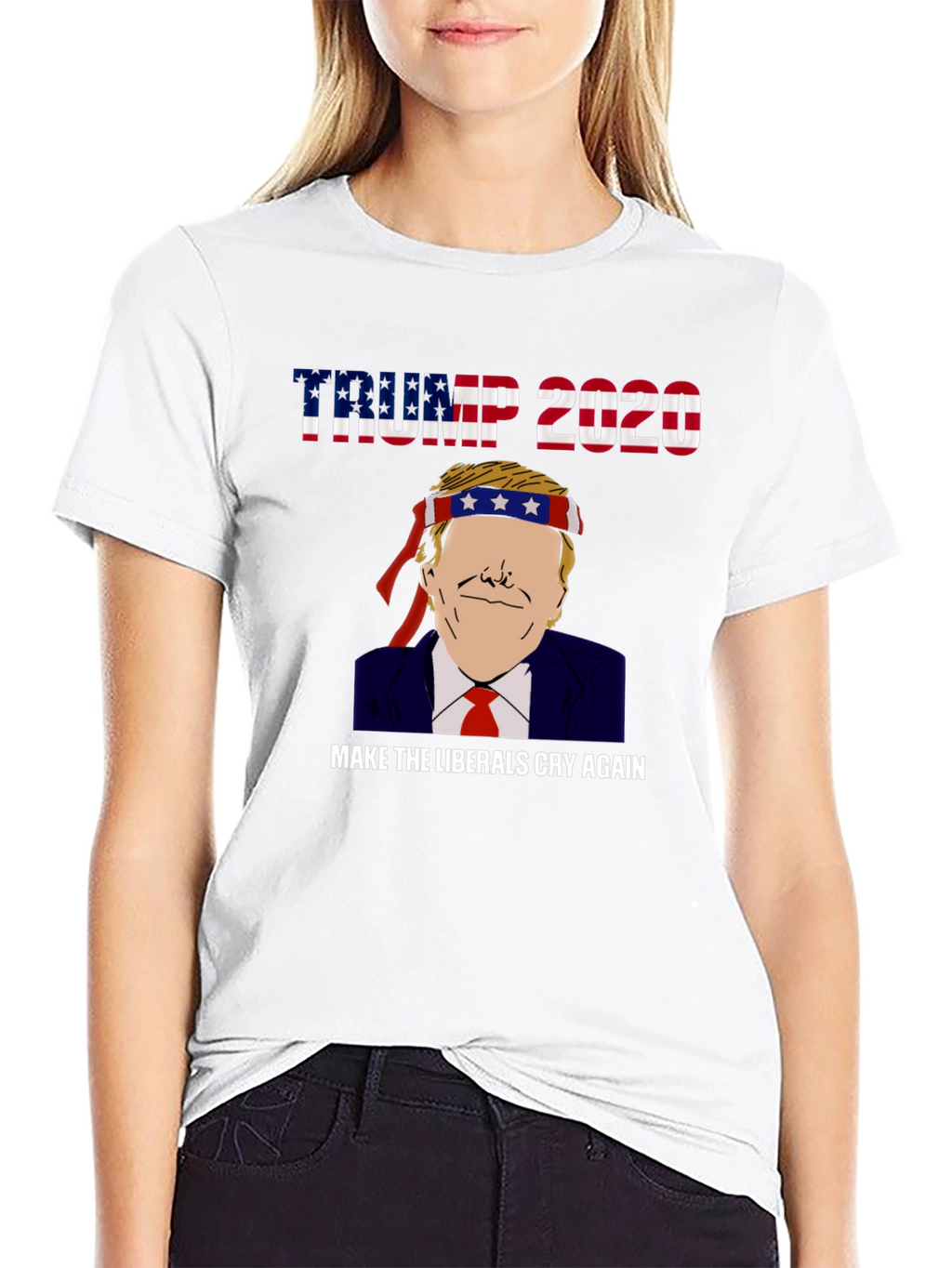 Trump 2020 Make Liberals Cry Graphic Tee