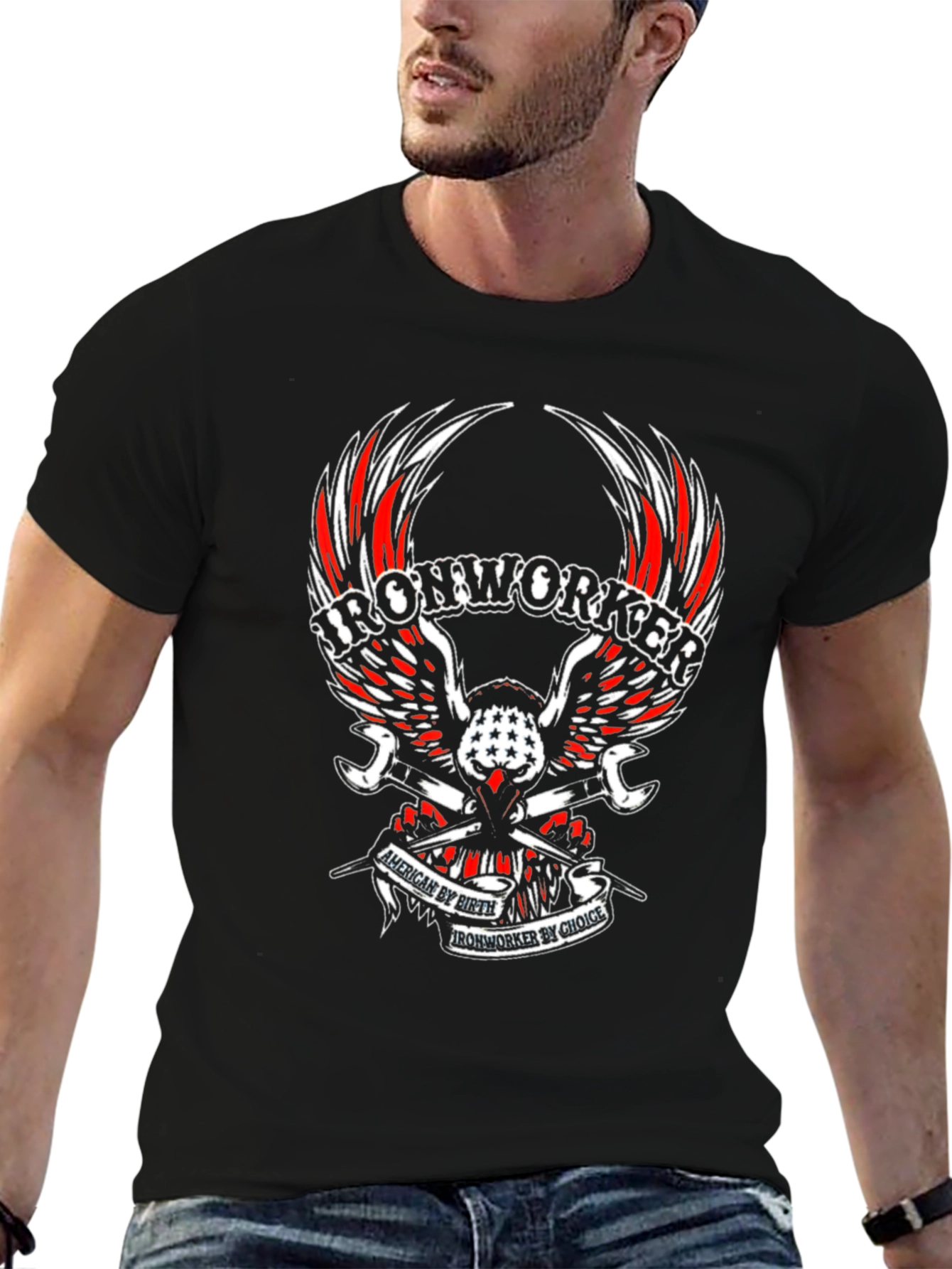 Ironworker Eagle Graphic Tee - American Pride