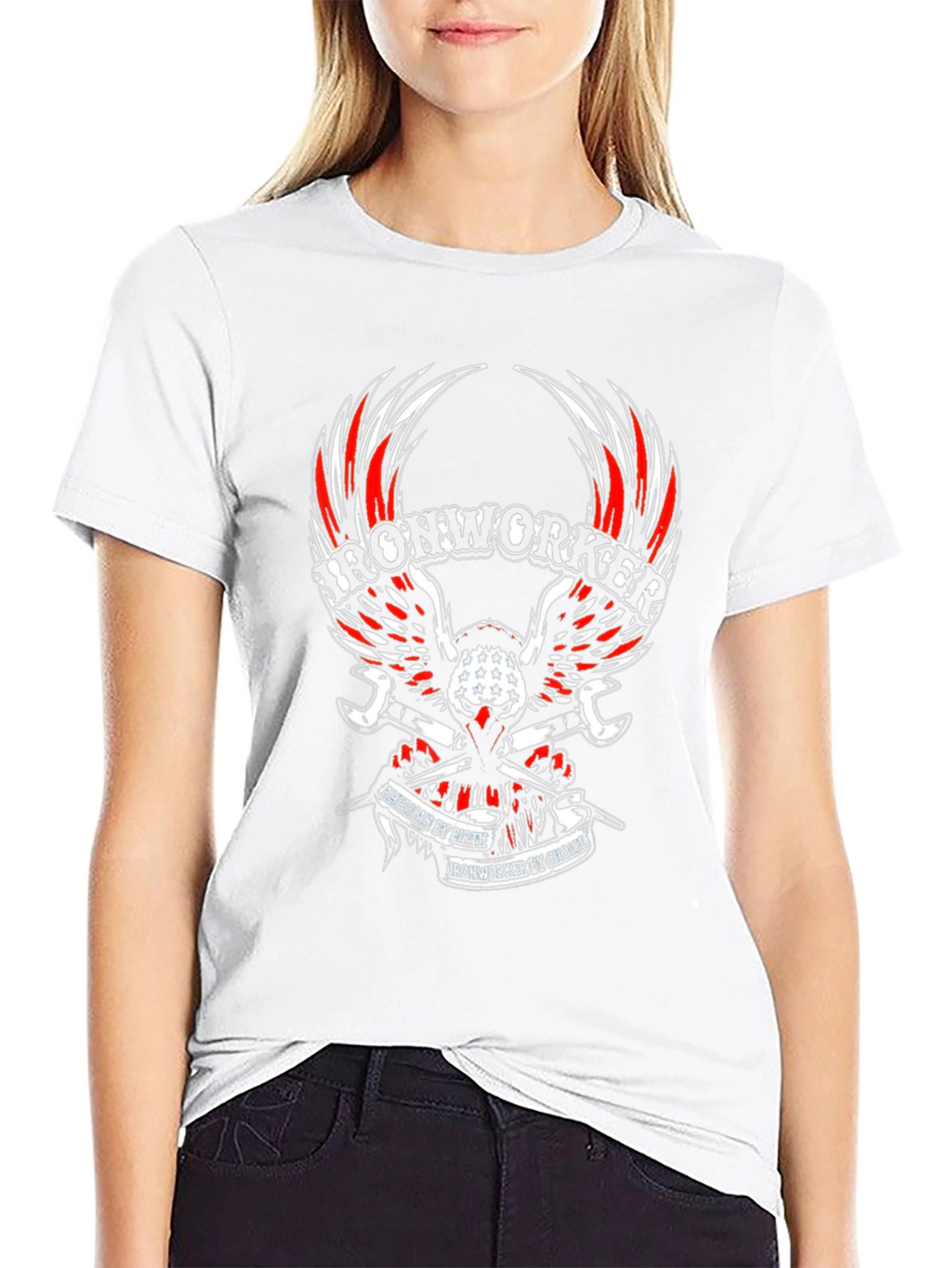 Ironworker Eagle Graphic Tee - American Pride