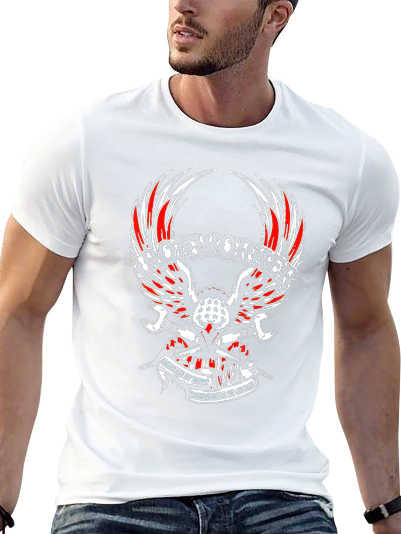Ironworker Eagle Graphic Tee - American Pride