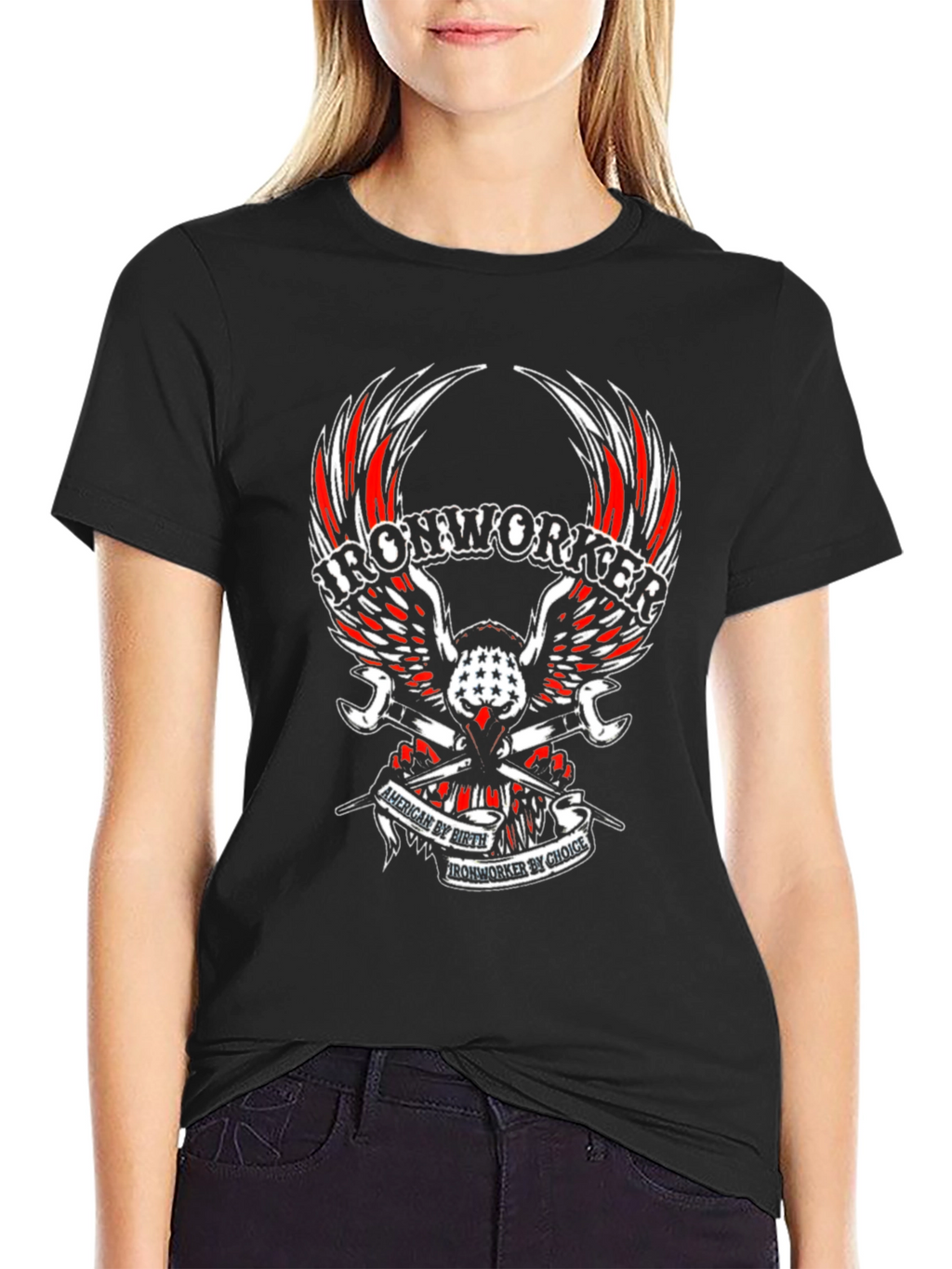 Ironworker Eagle Graphic Tee - American Pride