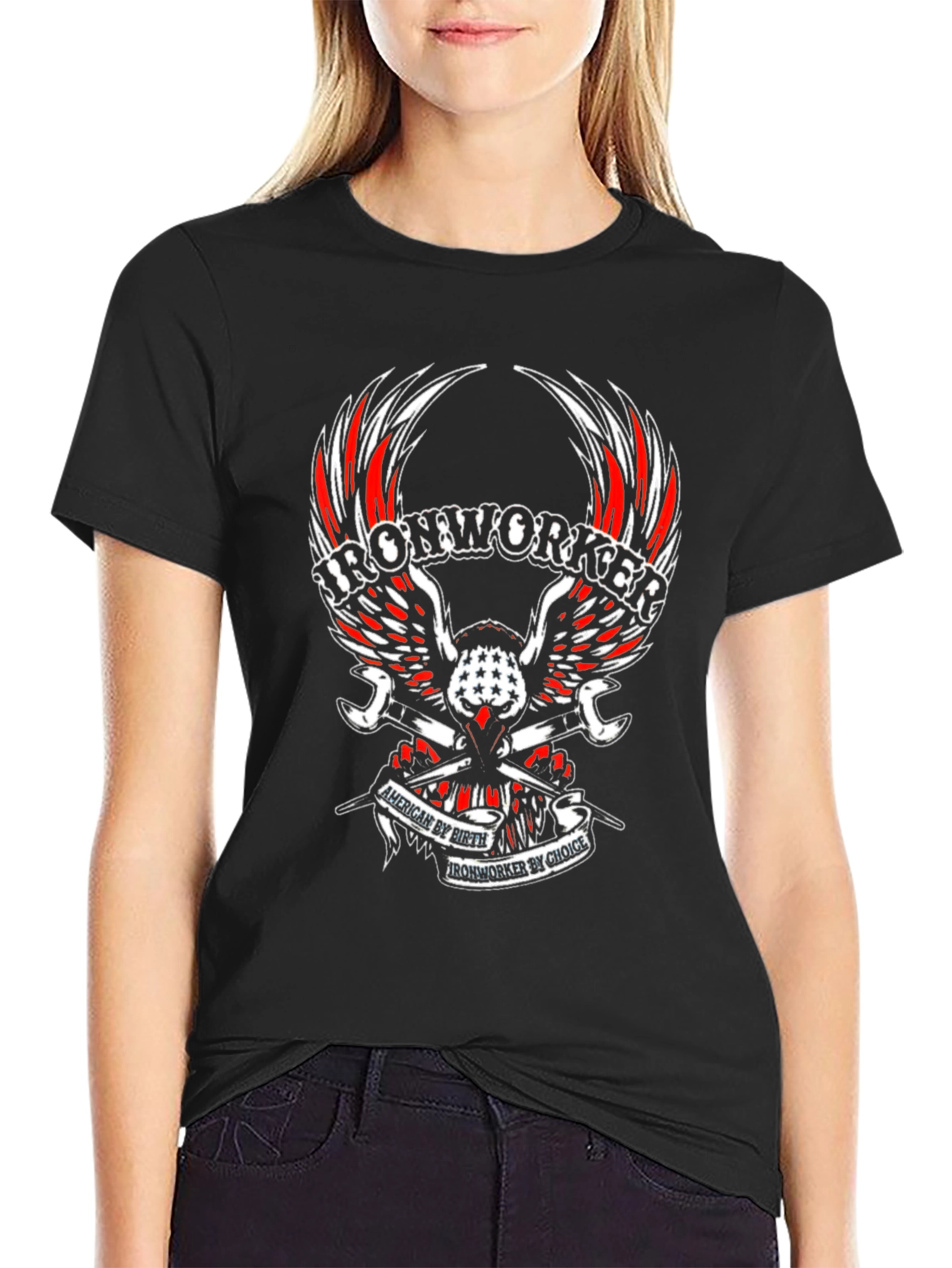 Ironworker Eagle Graphic Tee - American Pride