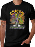 Draggin In The Hood Graphic T-Shirt