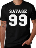 Savage 99 Graphic T-Shirt - Bold Streetwear Style