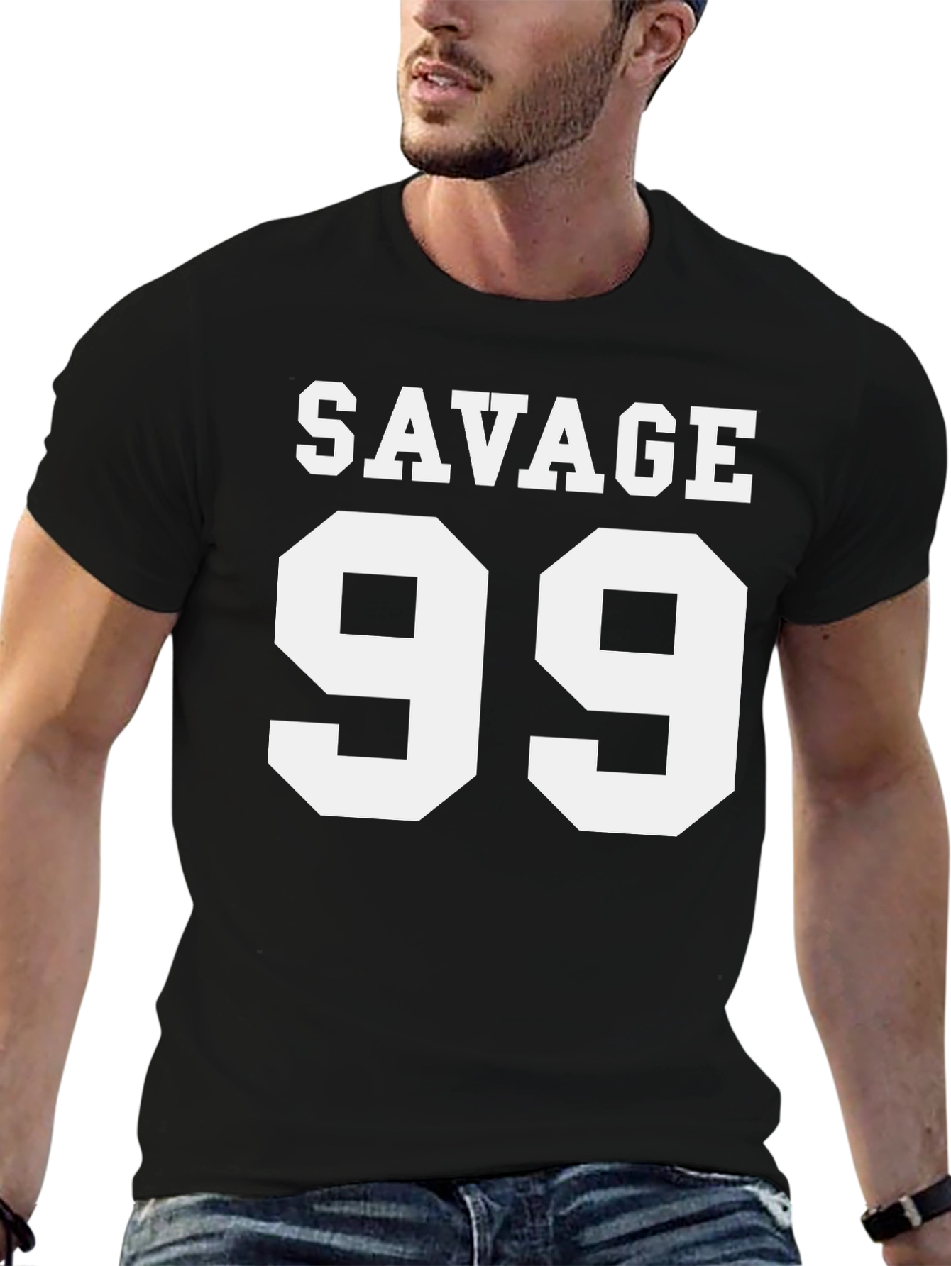 Savage 99 Graphic T-Shirt - Bold Streetwear Style