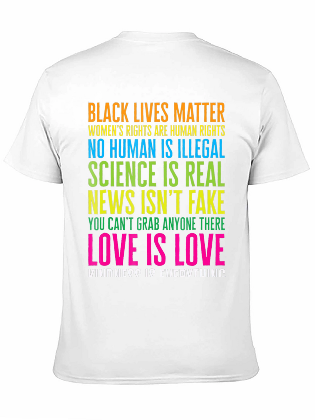 Equality T-Shirt - Black Lives Matter