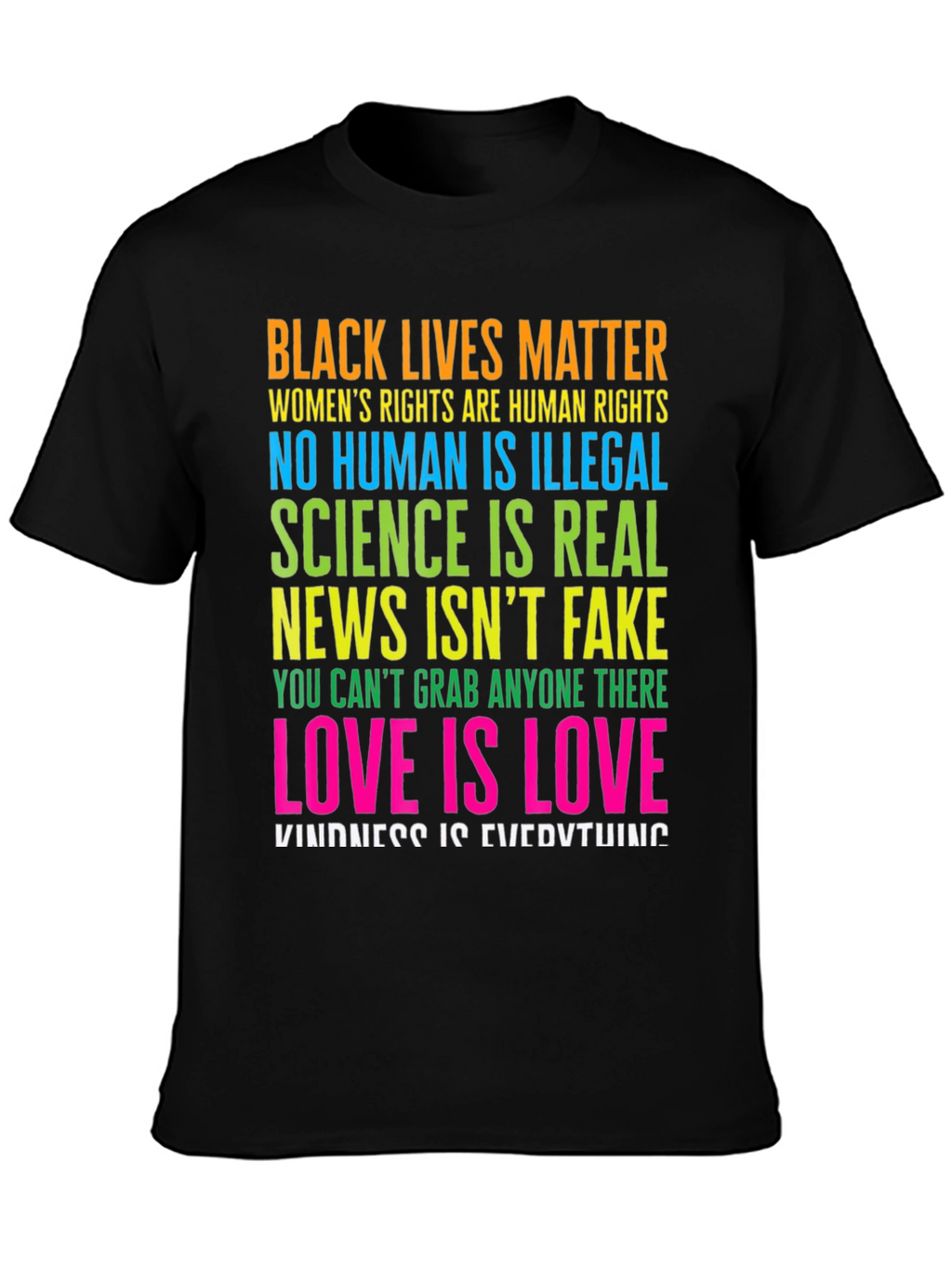 Equality T-Shirt - Black Lives Matter