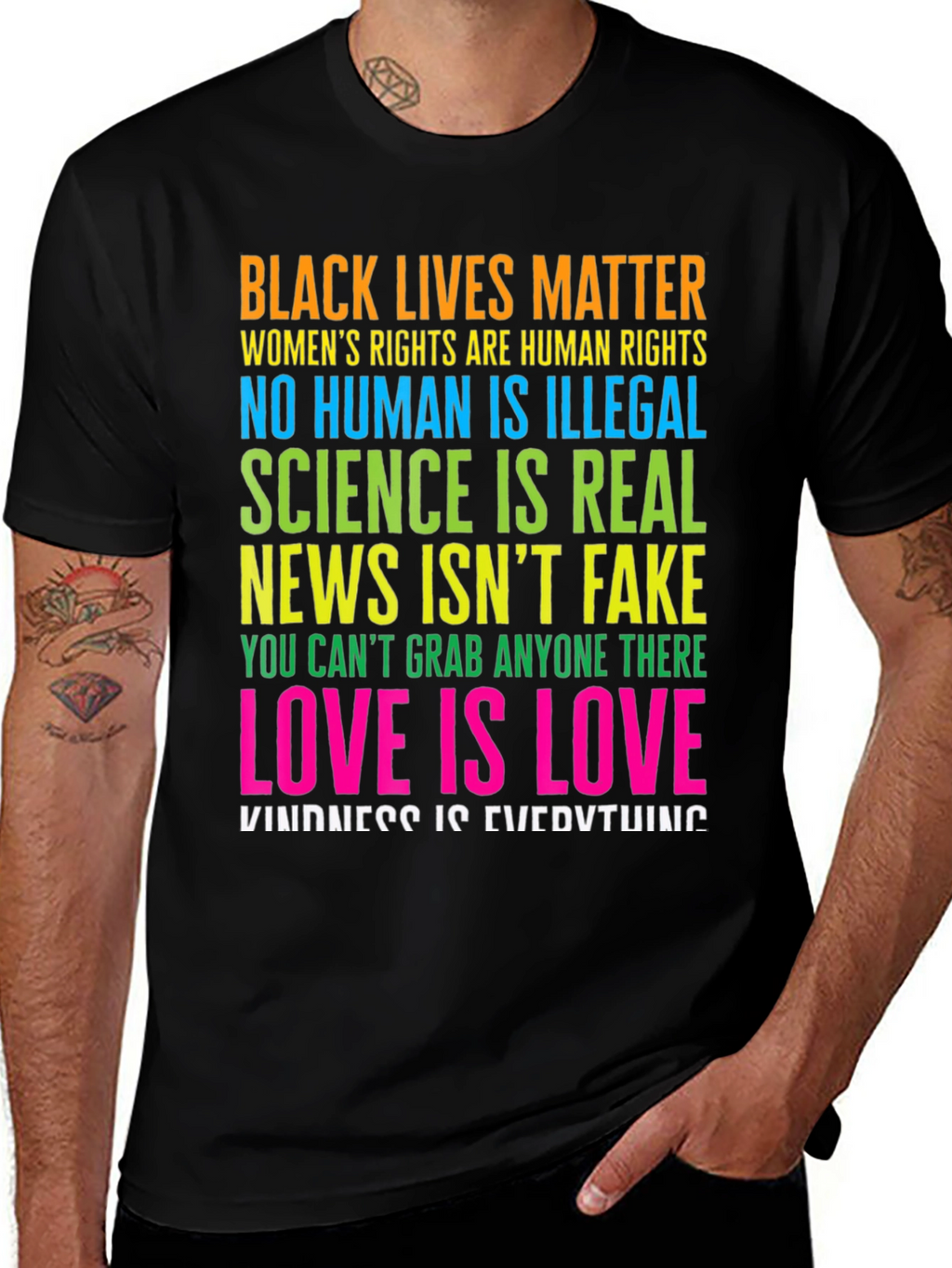 Equality T-Shirt - Black Lives Matter
