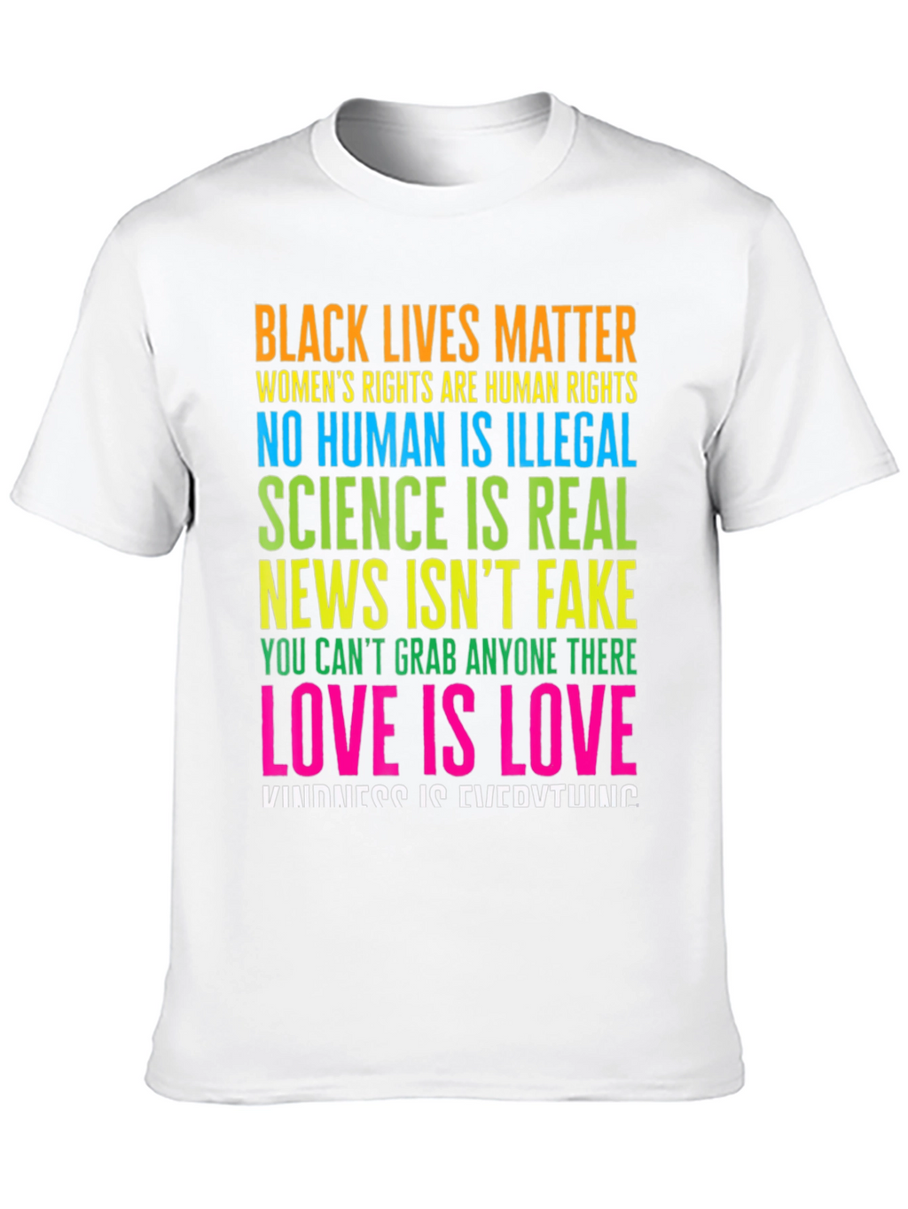 Equality T-Shirt - Black Lives Matter