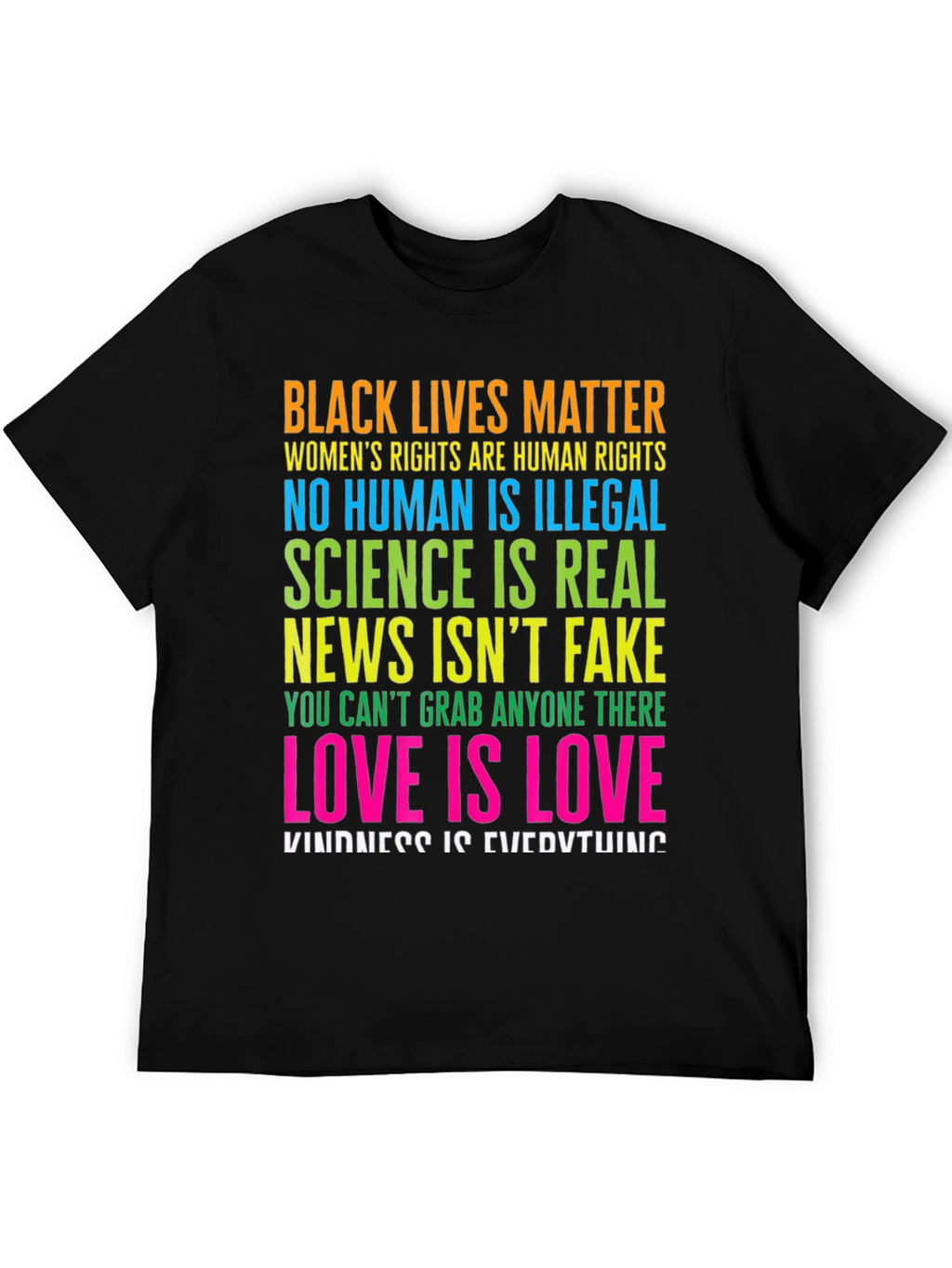 Equality T-Shirt - Black Lives Matter