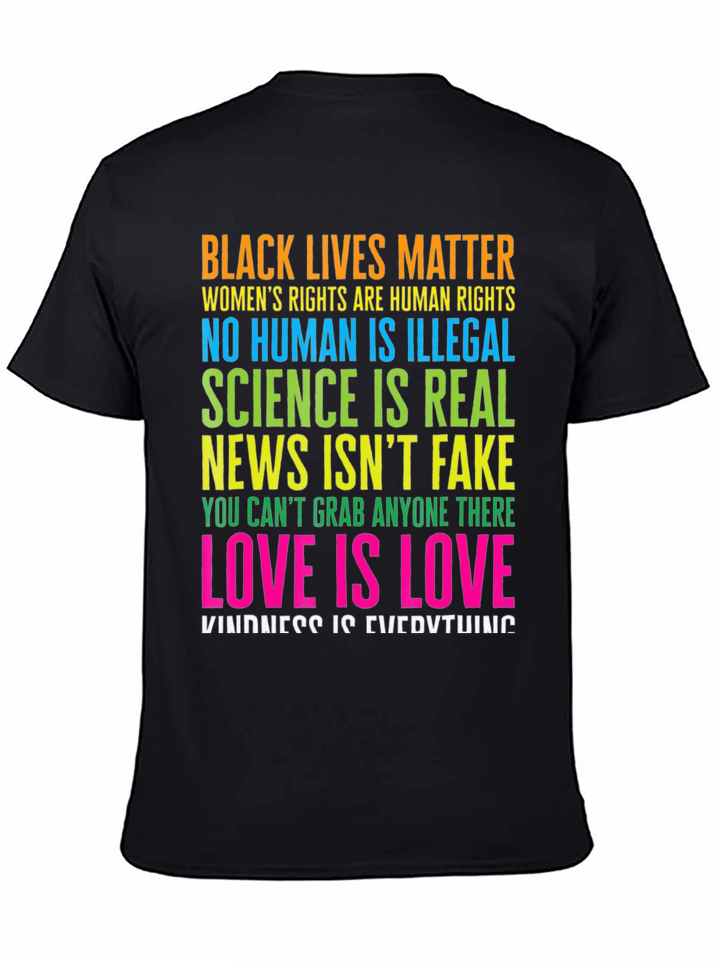 Equality T-Shirt - Black Lives Matter
