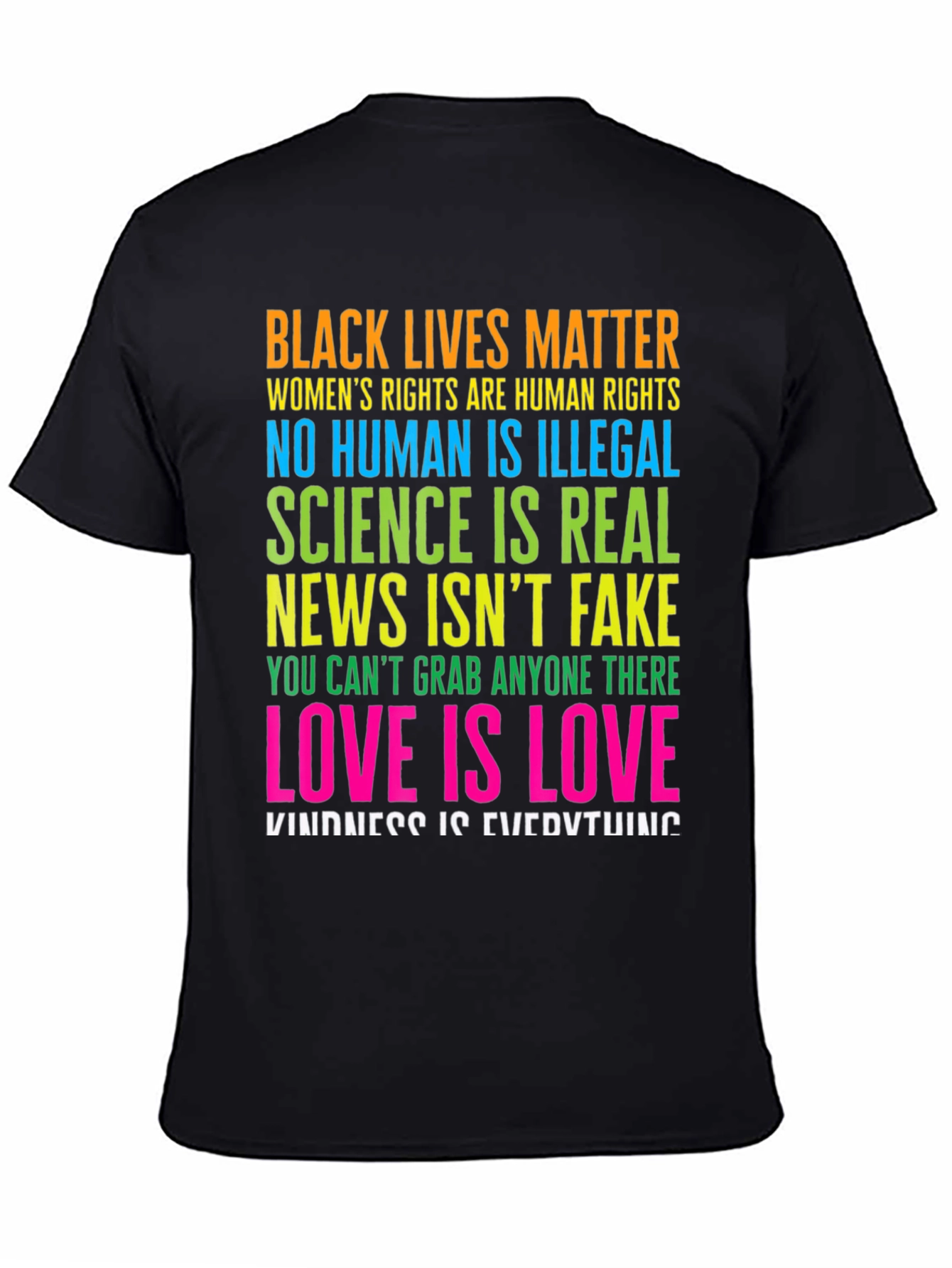 Equality T-Shirt - Black Lives Matter