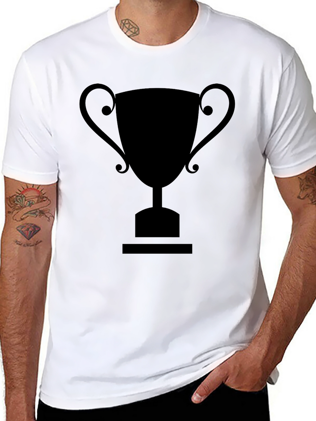 Trophy Graphic T-Shirt - Winners Style!