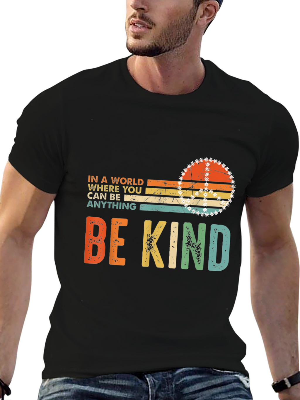 Be Kind Retro Graphic T-Shirt