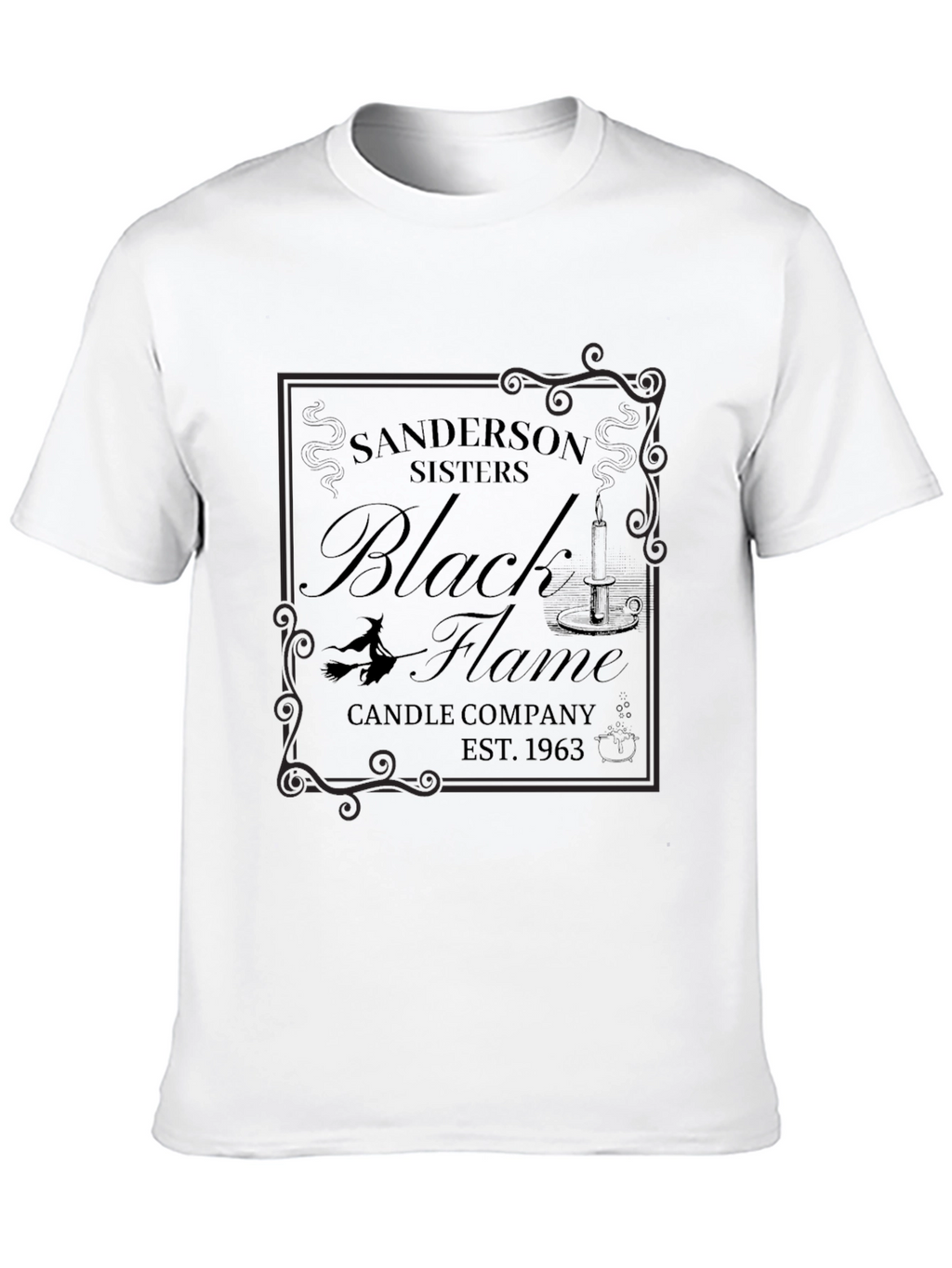 Sanderson Sisters Black Flame Candle Company T-Shirt