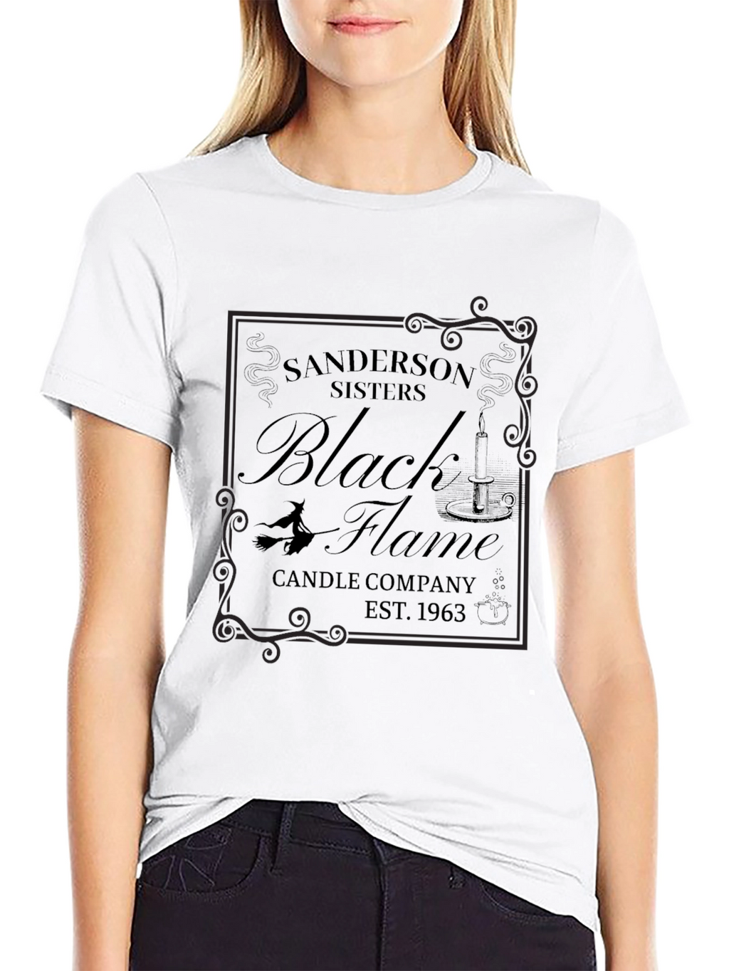 Sanderson Sisters Black Flame Candle Company T-Shirt