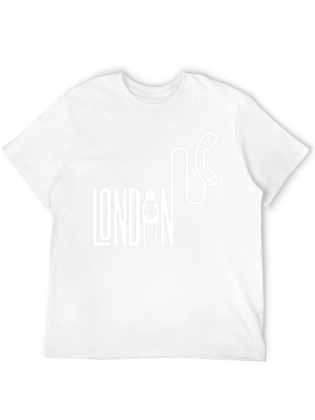 London Calling Graphic Tee - Black