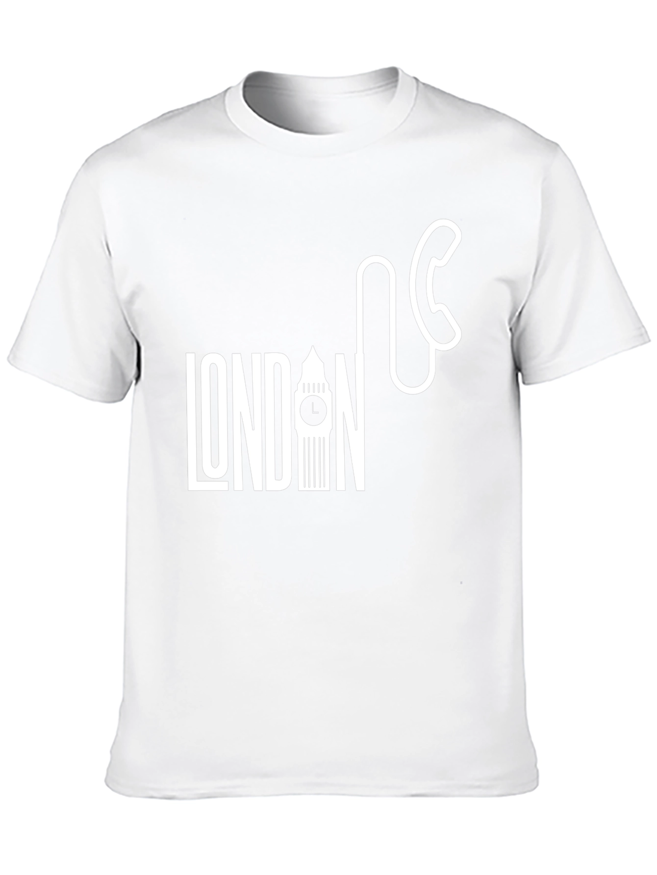 London Calling Graphic Tee - Black