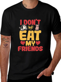 Vegan T-Shirt: I Dont Eat My Friends!