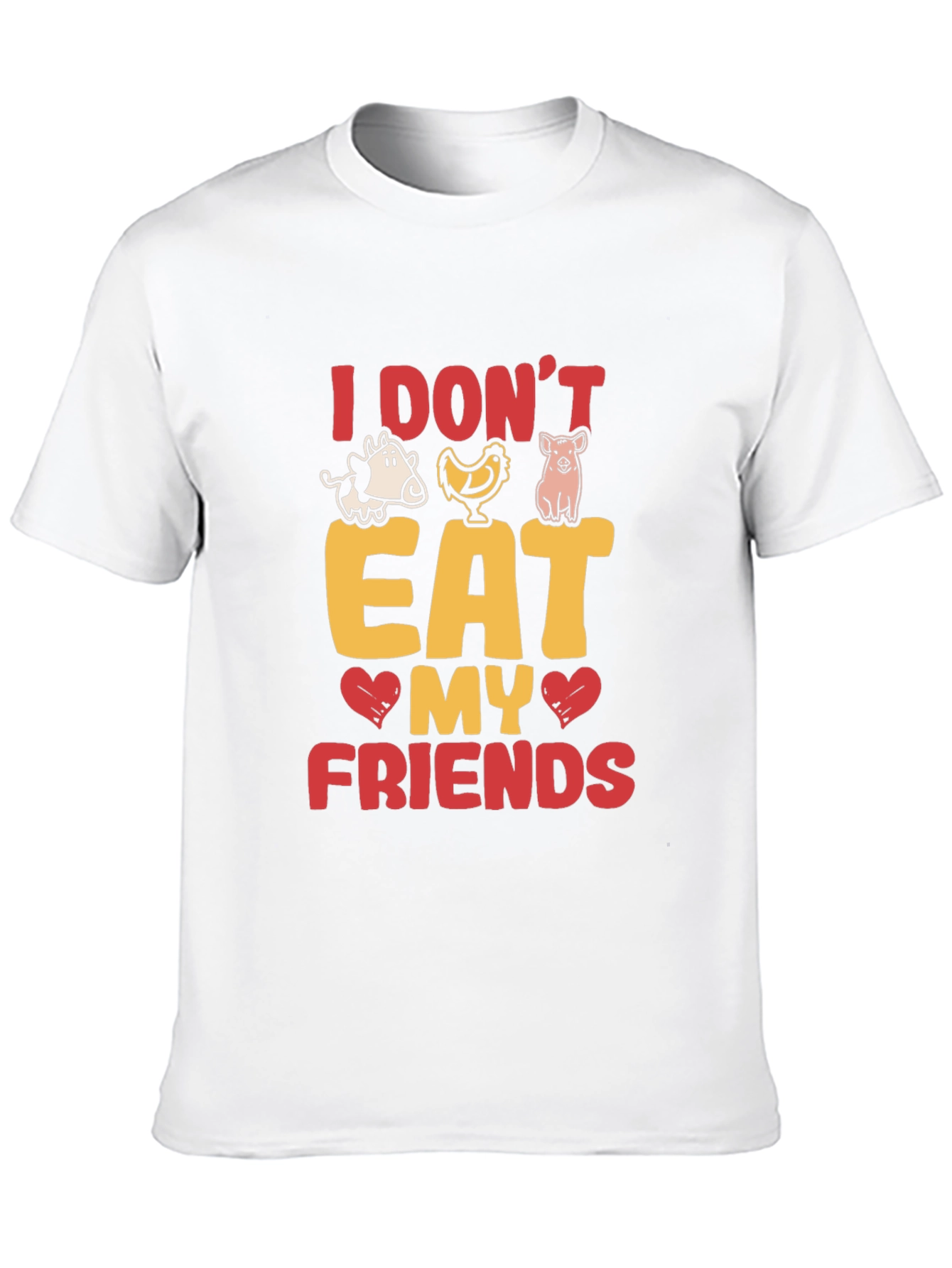 Vegan T-Shirt: I Dont Eat My Friends!