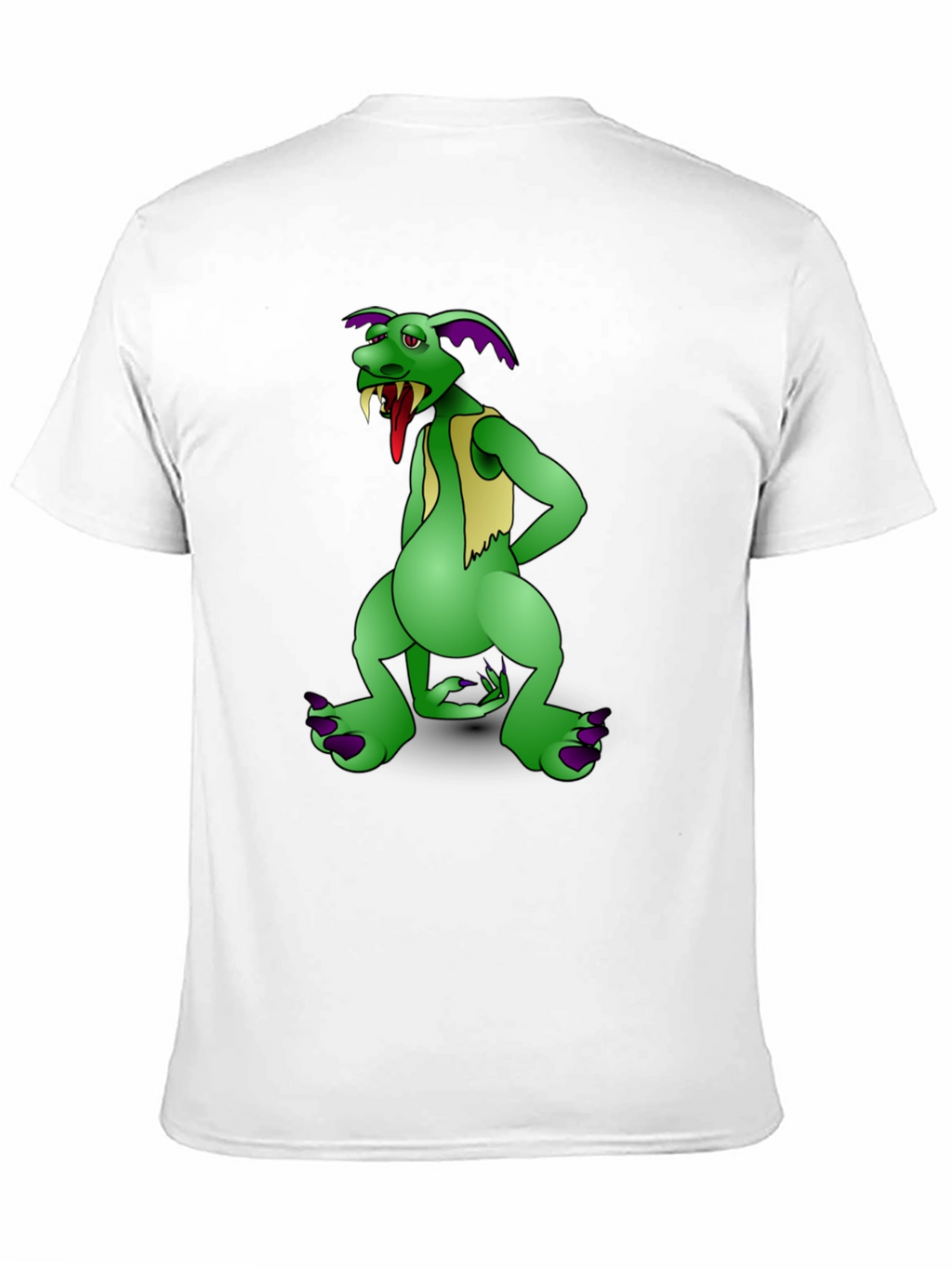 Funny Cartoon Goblin Graphic T-Shirt