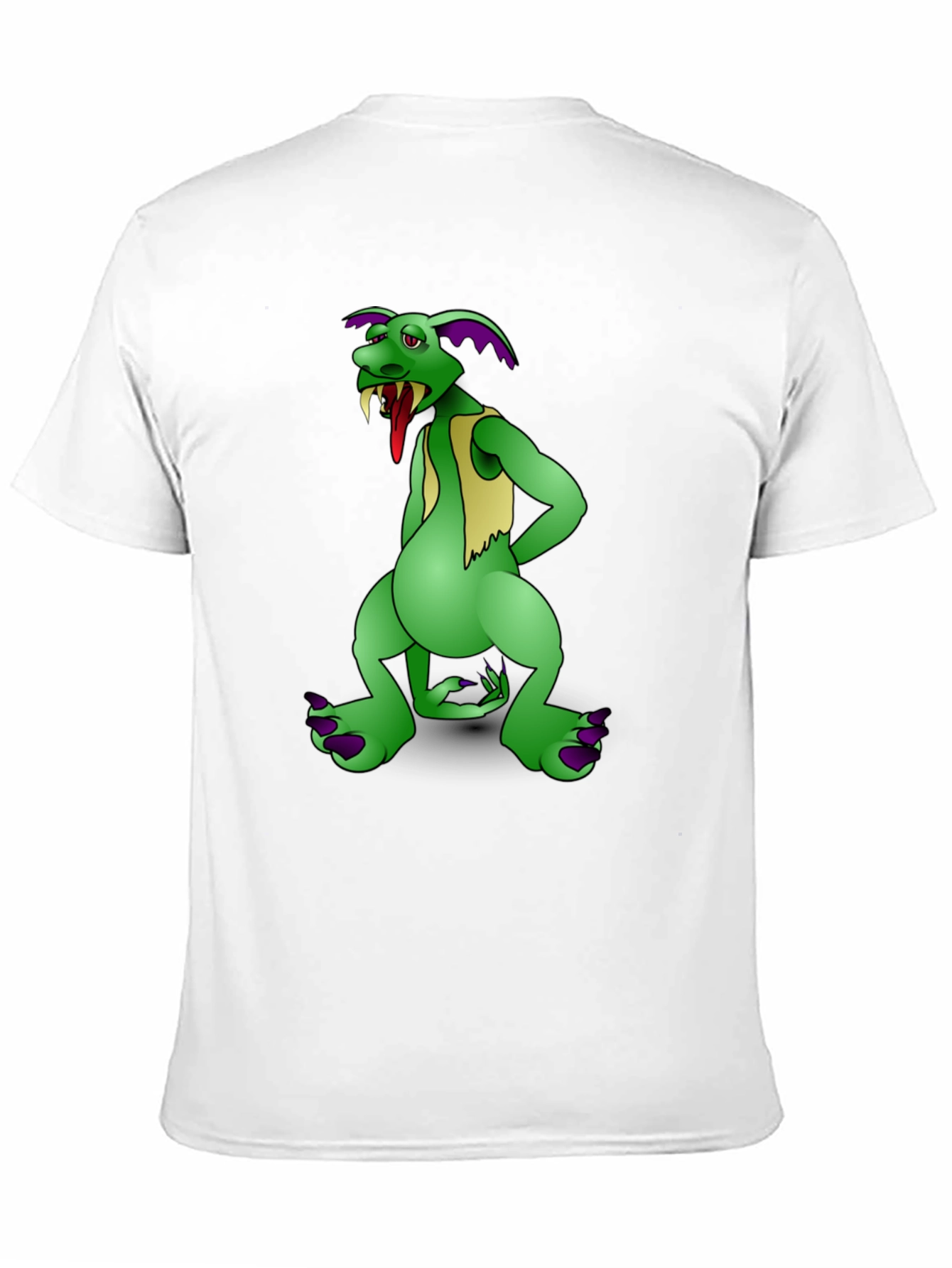 Funny Cartoon Goblin Graphic T-Shirt
