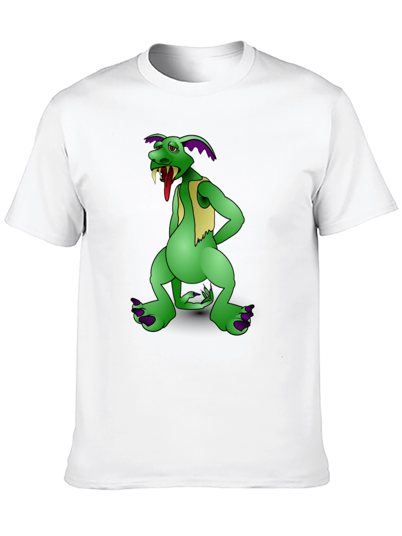 Funny Cartoon Goblin Graphic T-Shirt