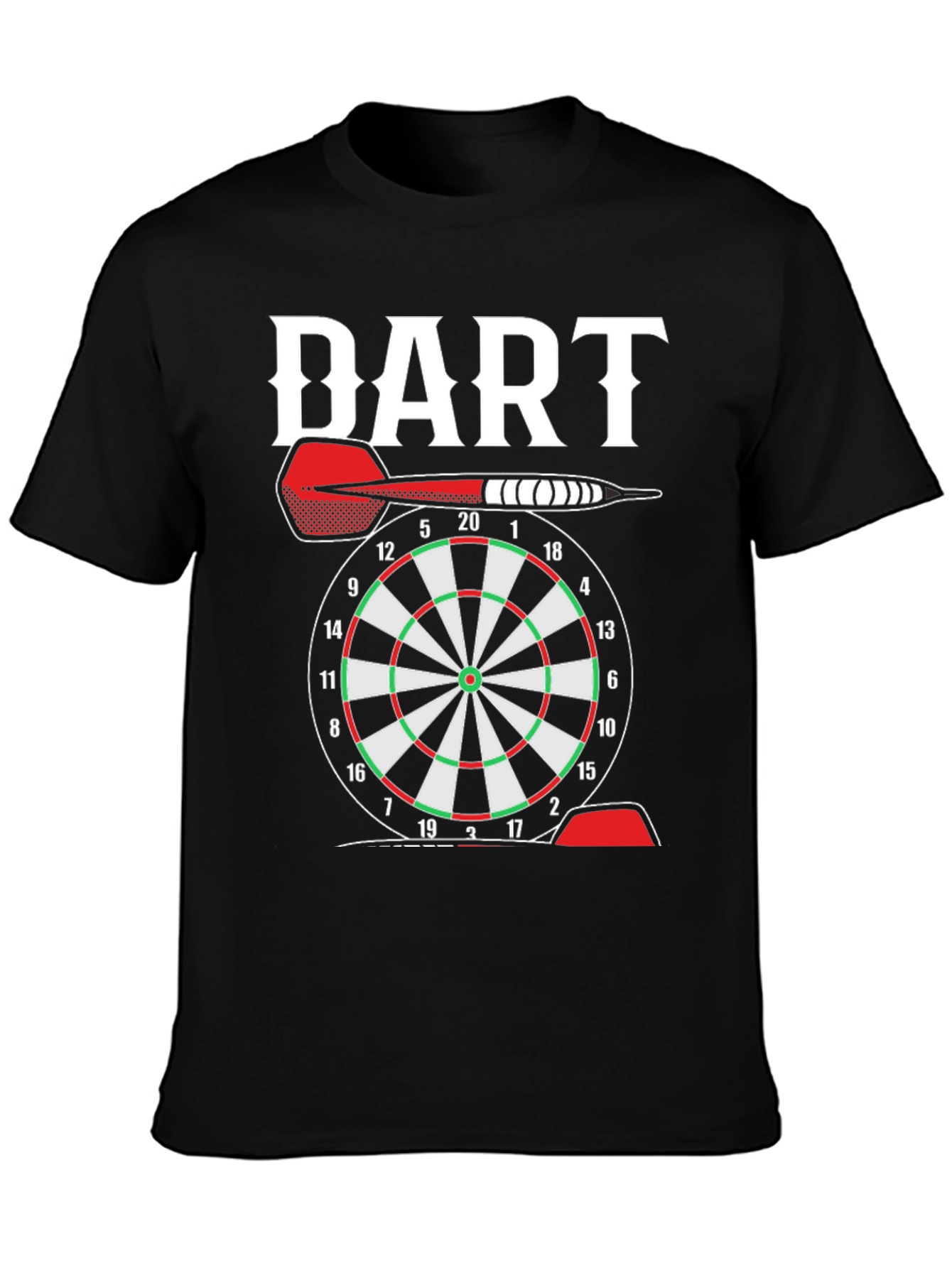 Darts T-Shirt | Dartboard Graphic Tee for Game Night