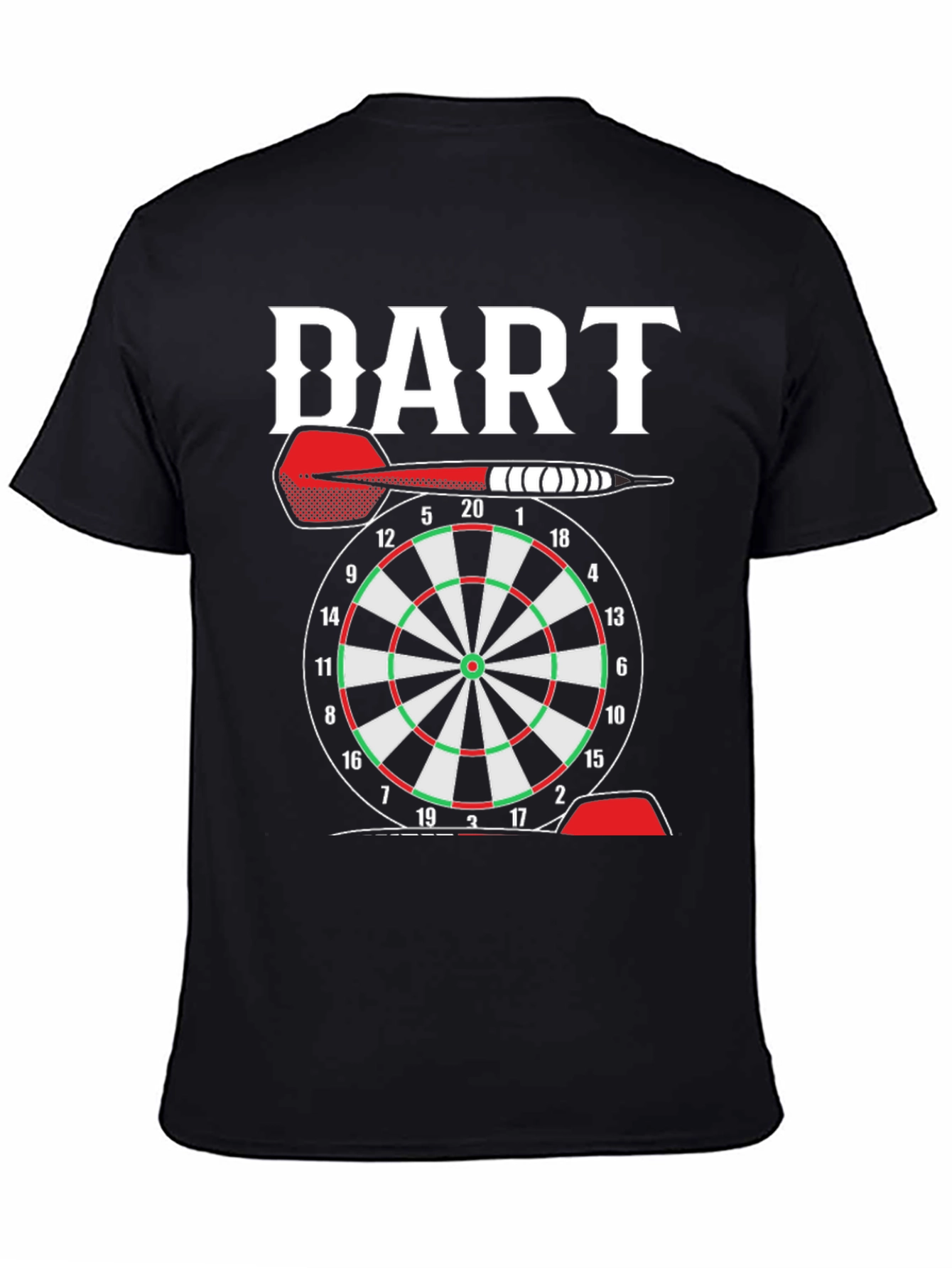 Darts T-Shirt | Dartboard Graphic Tee for Game Night