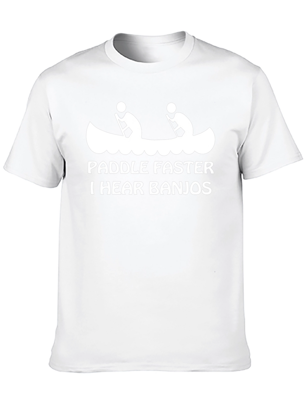 Paddle Faster Banjo T-Shirt