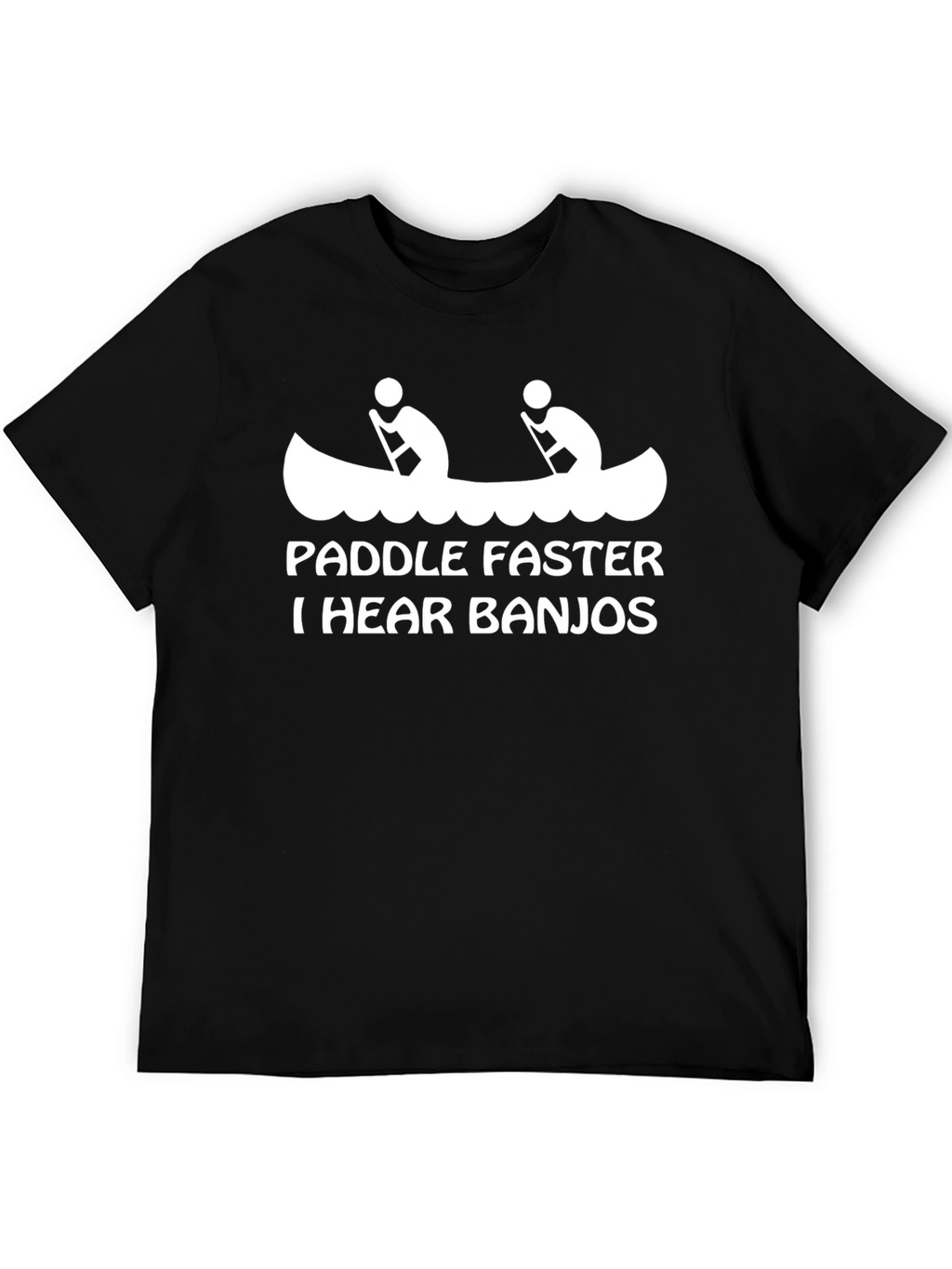 Paddle Faster Banjo T-Shirt