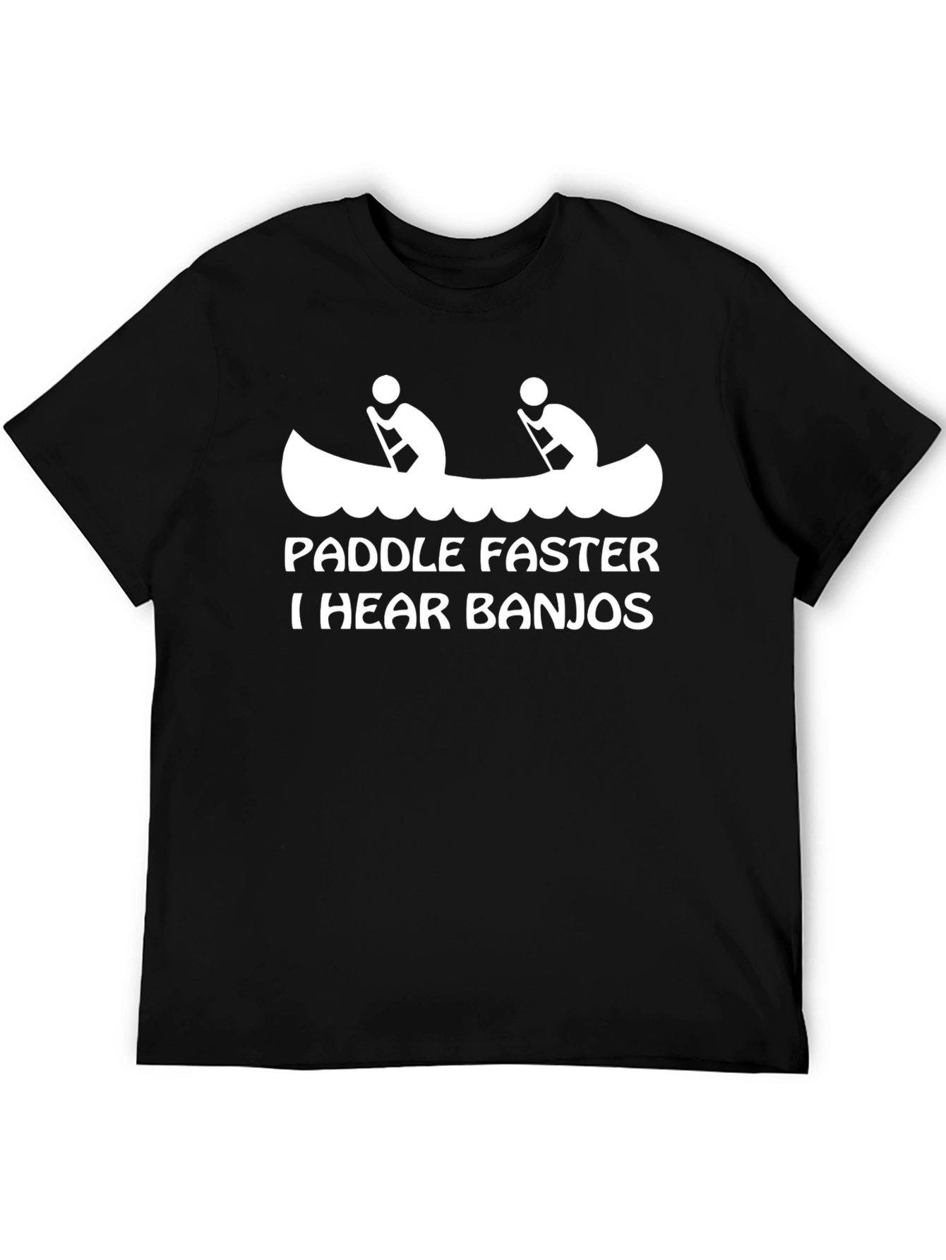 Paddle Faster Banjo T-Shirt
