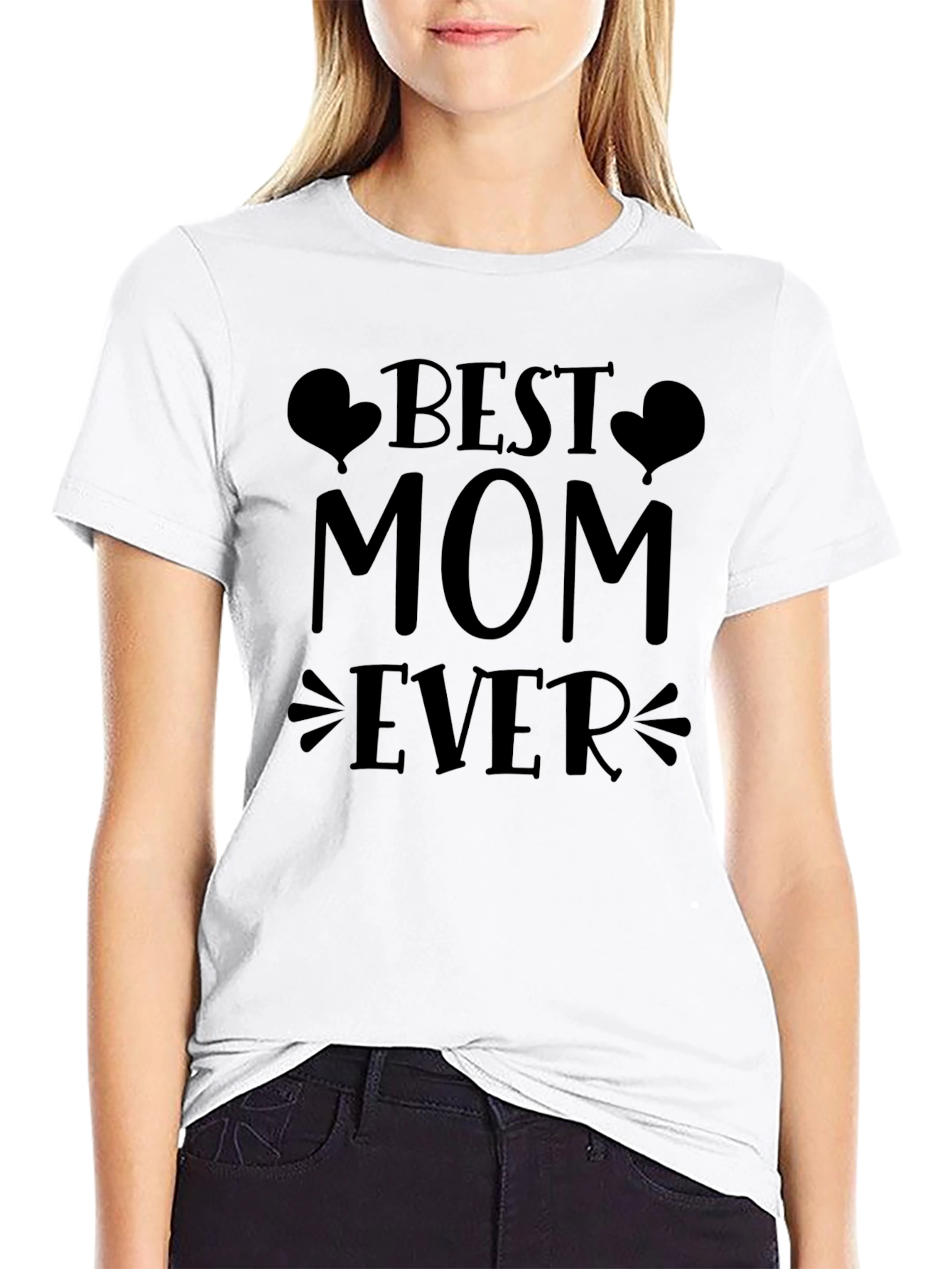Best Mom Ever T-Shirt - Soft Cotton Tee