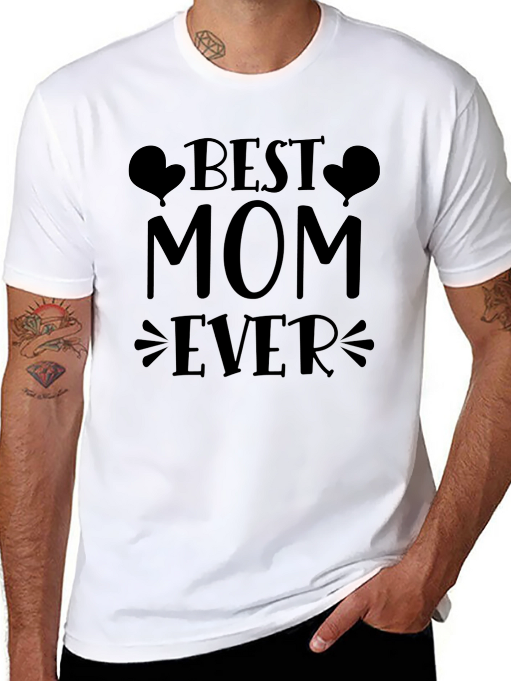 Best Mom Ever T-Shirt - Soft Cotton Tee