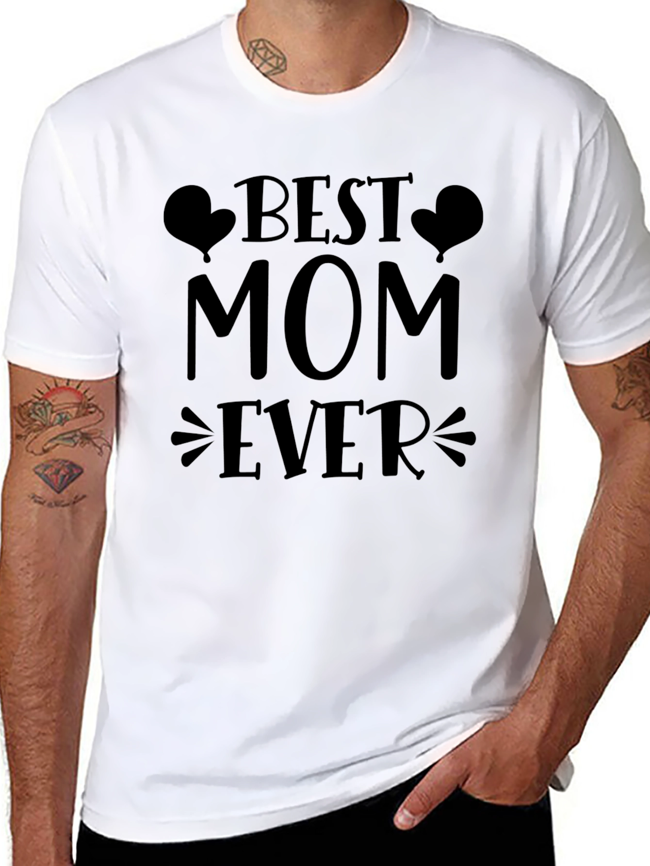 Best Mom Ever T-Shirt - Soft Cotton Tee