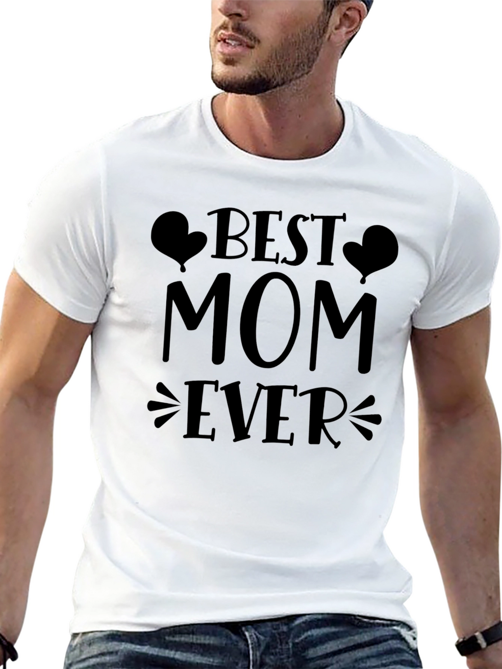 Best Mom Ever T-Shirt - Soft Cotton Tee