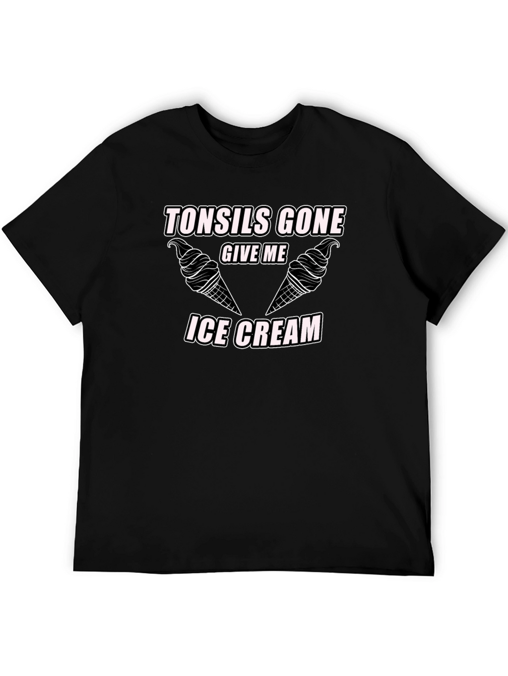 Tonsils Gone Ice Cream T-Shirt