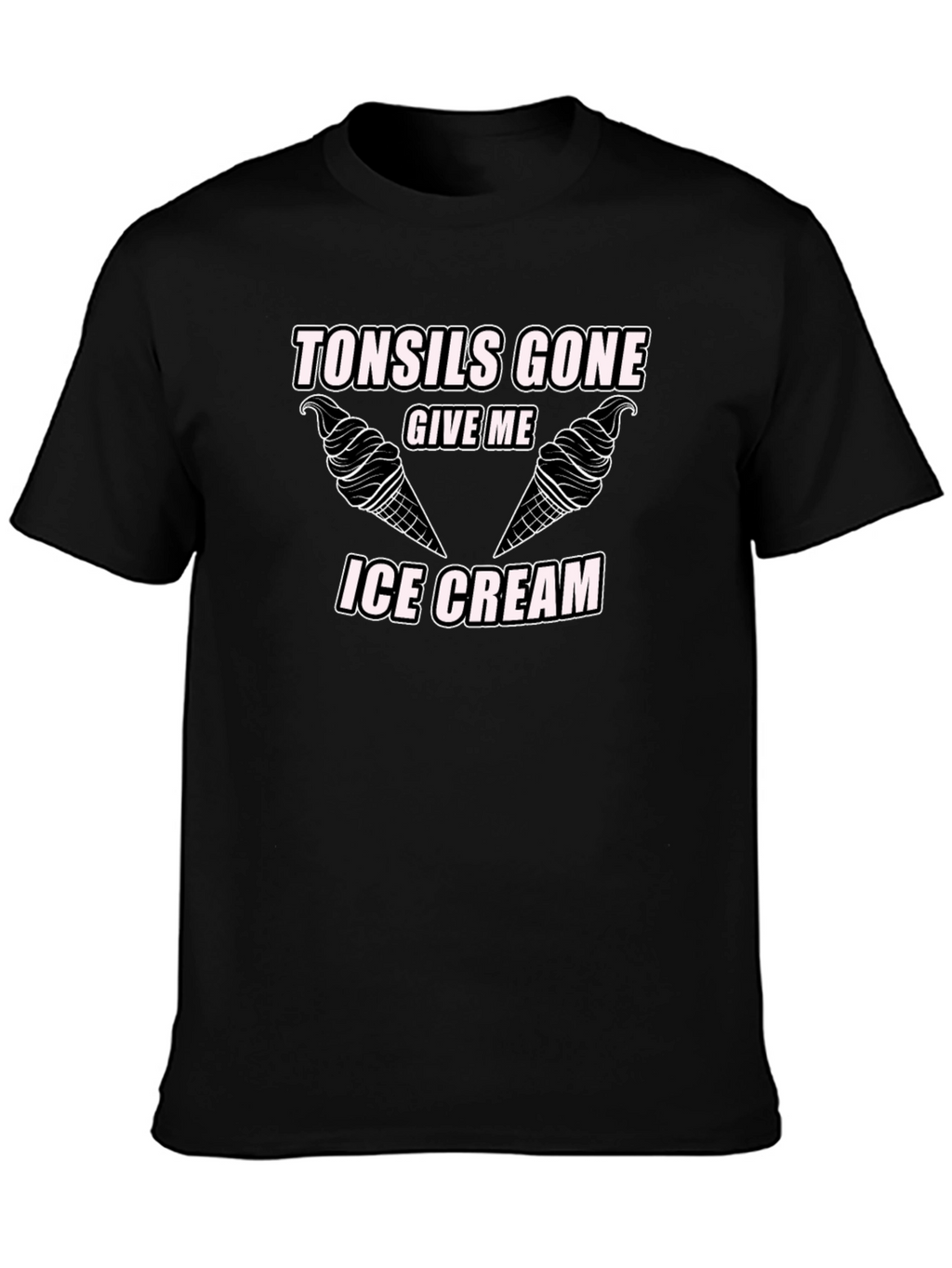 Tonsils Gone Ice Cream T-Shirt